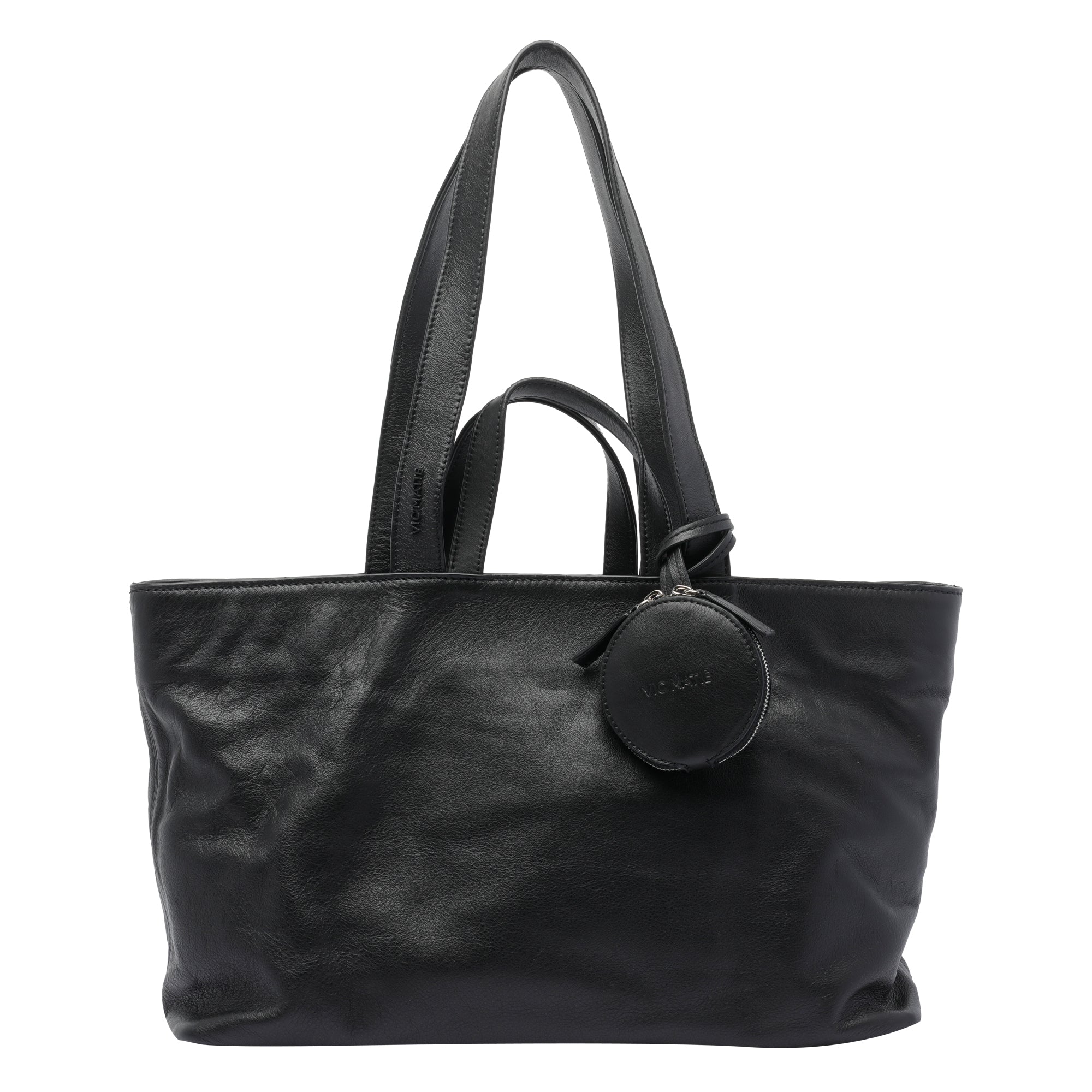 Vic Matie Bags Black Calf Leather
