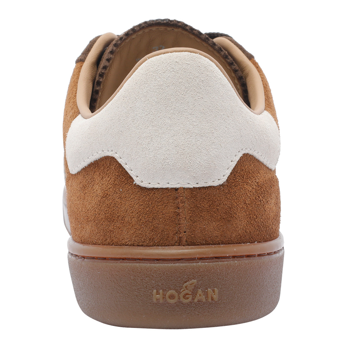 Hogan Sneakers Brown Suede Leather/ Rubber Sole