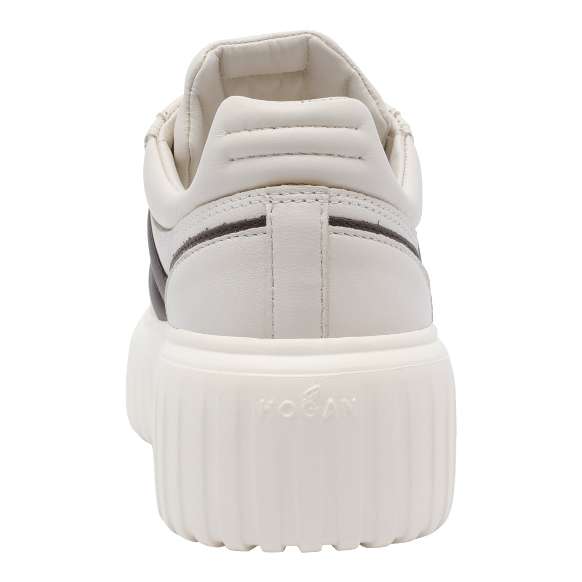 Hogan Sneakers White Calf Leather/ Rubber Sole