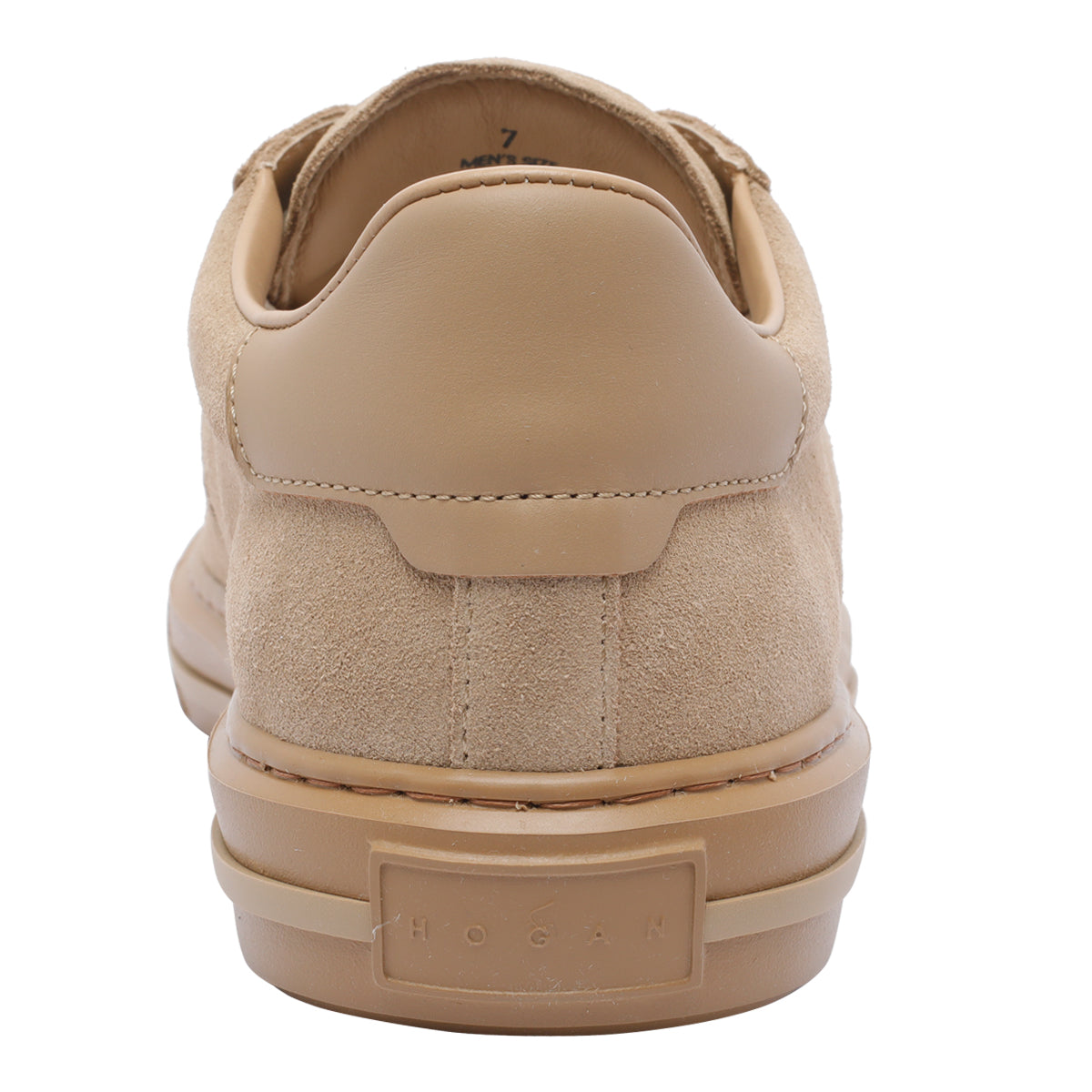 Hogan Sneakers Beige Suede Leather/ Rubber Sole