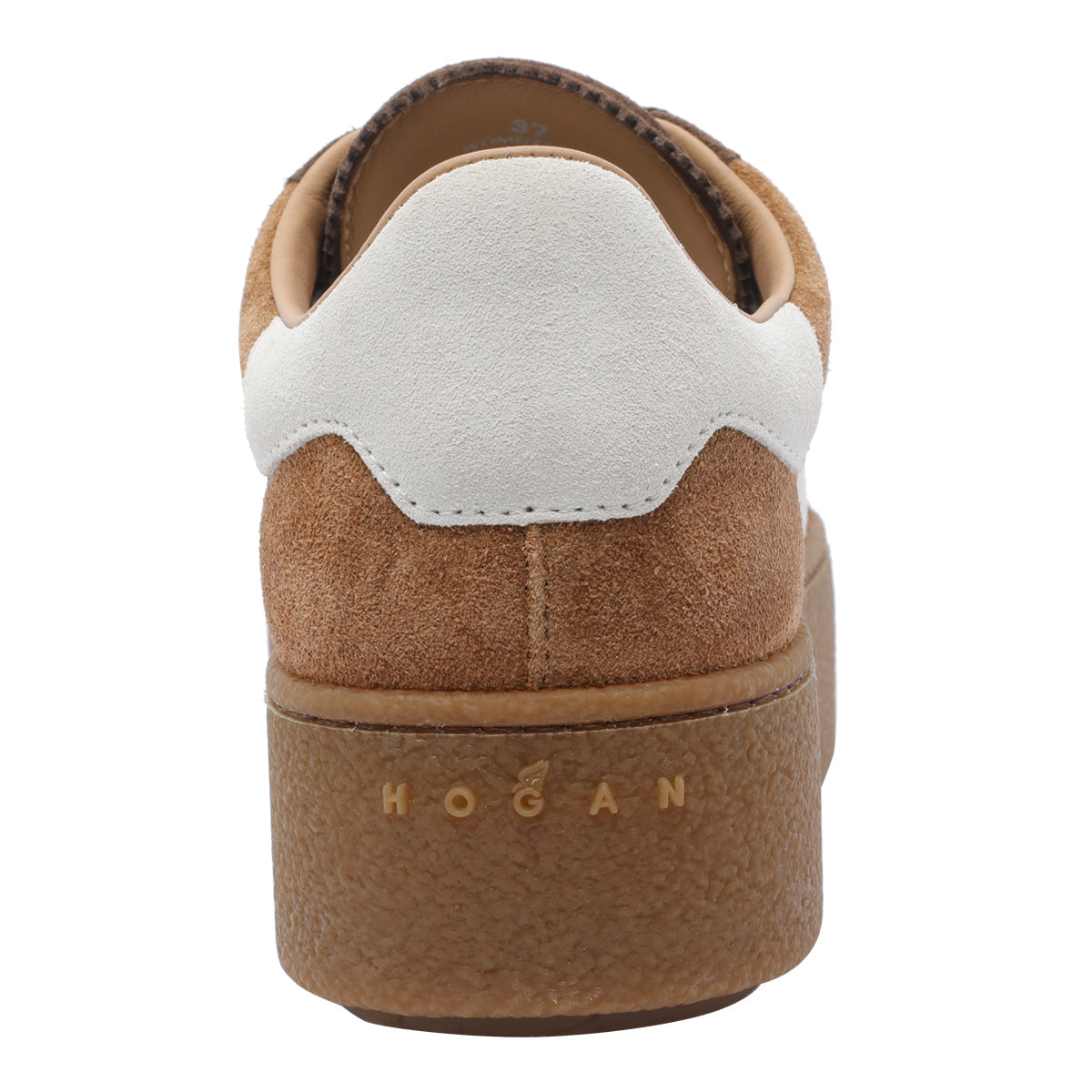 Hogan Sneakers Brown Suede Leather/ Rubber Sole