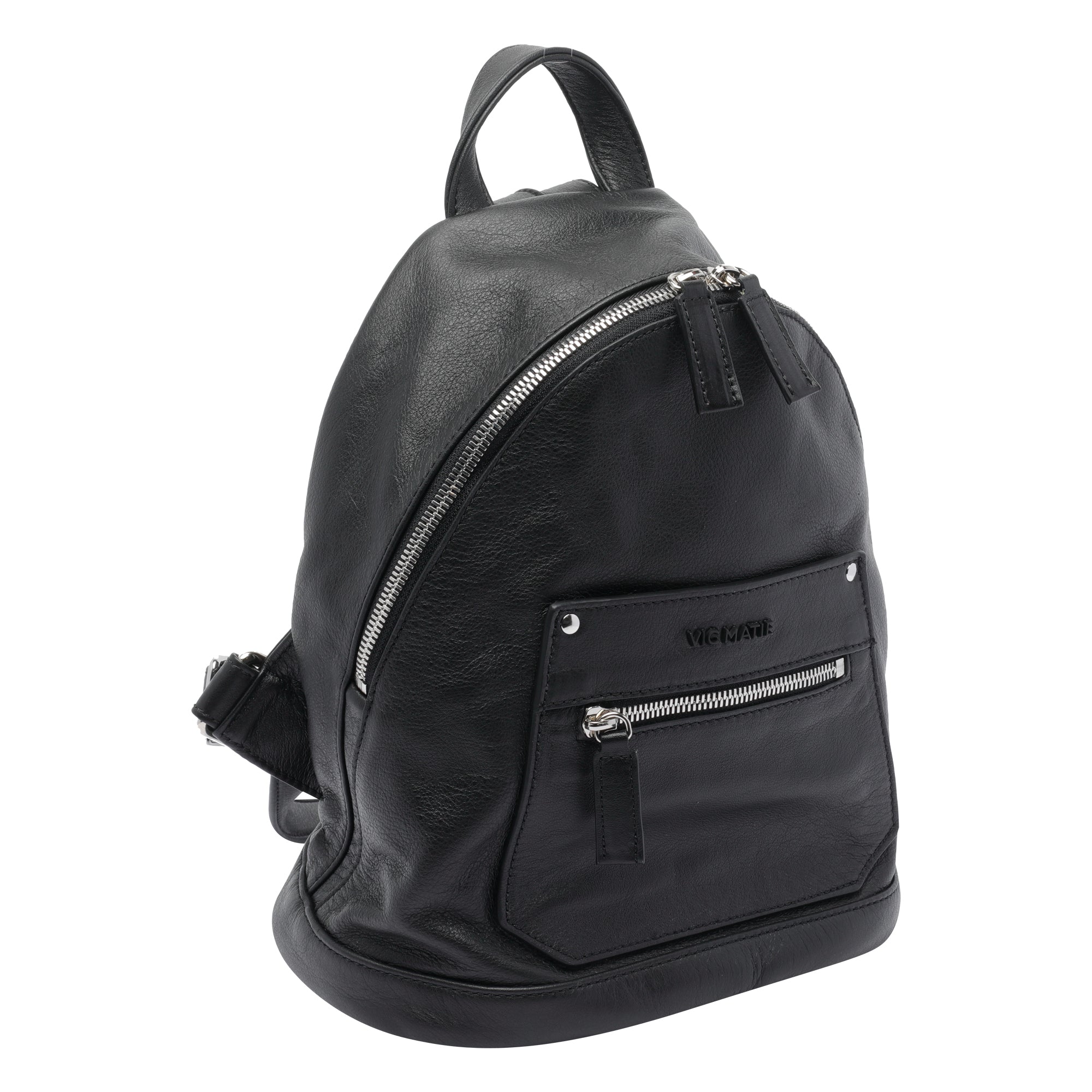 Vic Matie Bags Black Calf Leather