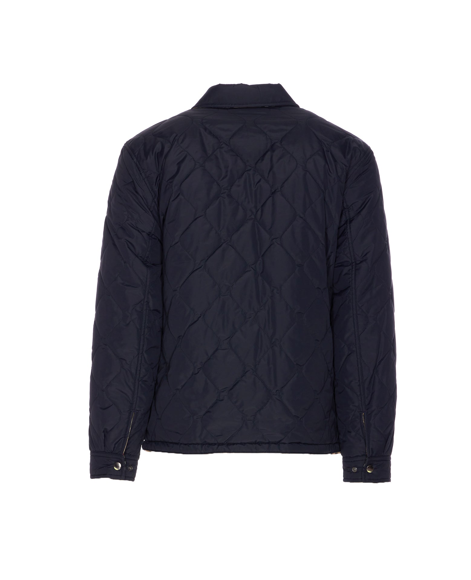 Burberry Jackets Blue Polyamide