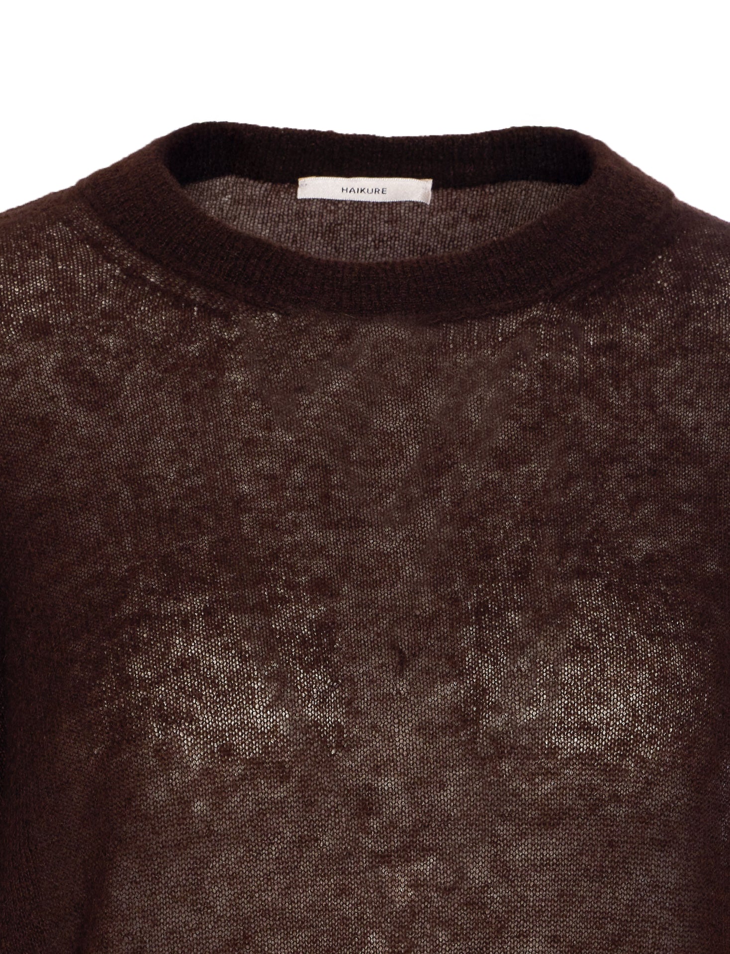 Haikure Sweaters Brown Baby Suri Alpaca