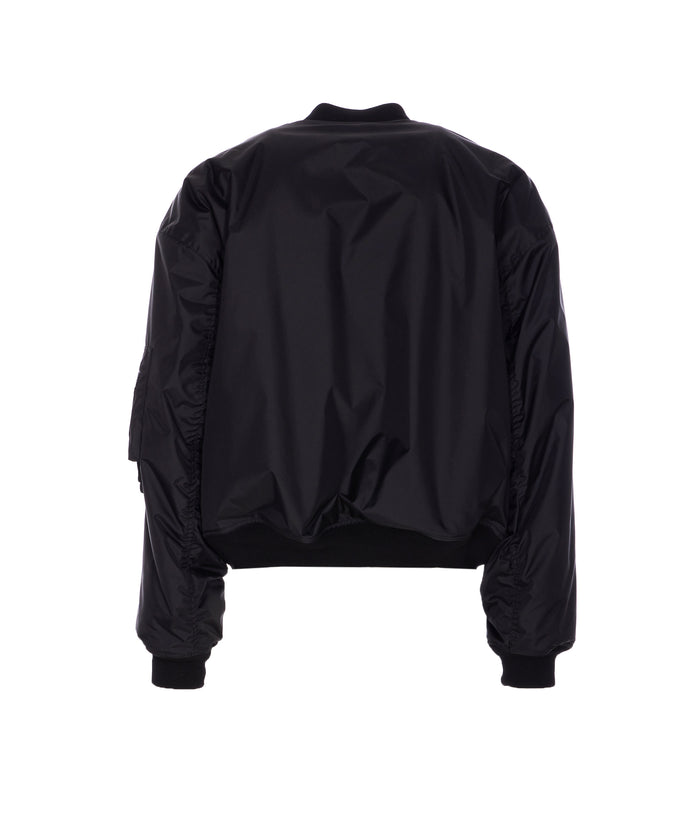 Balenciaga Coats Black Polyamide
