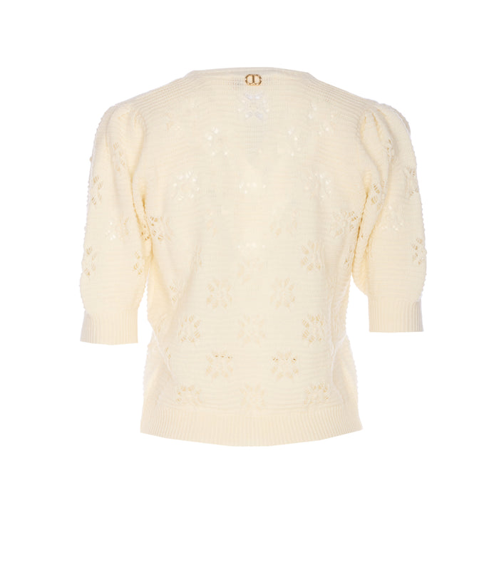 Twin-set Sweaters White Acrylic