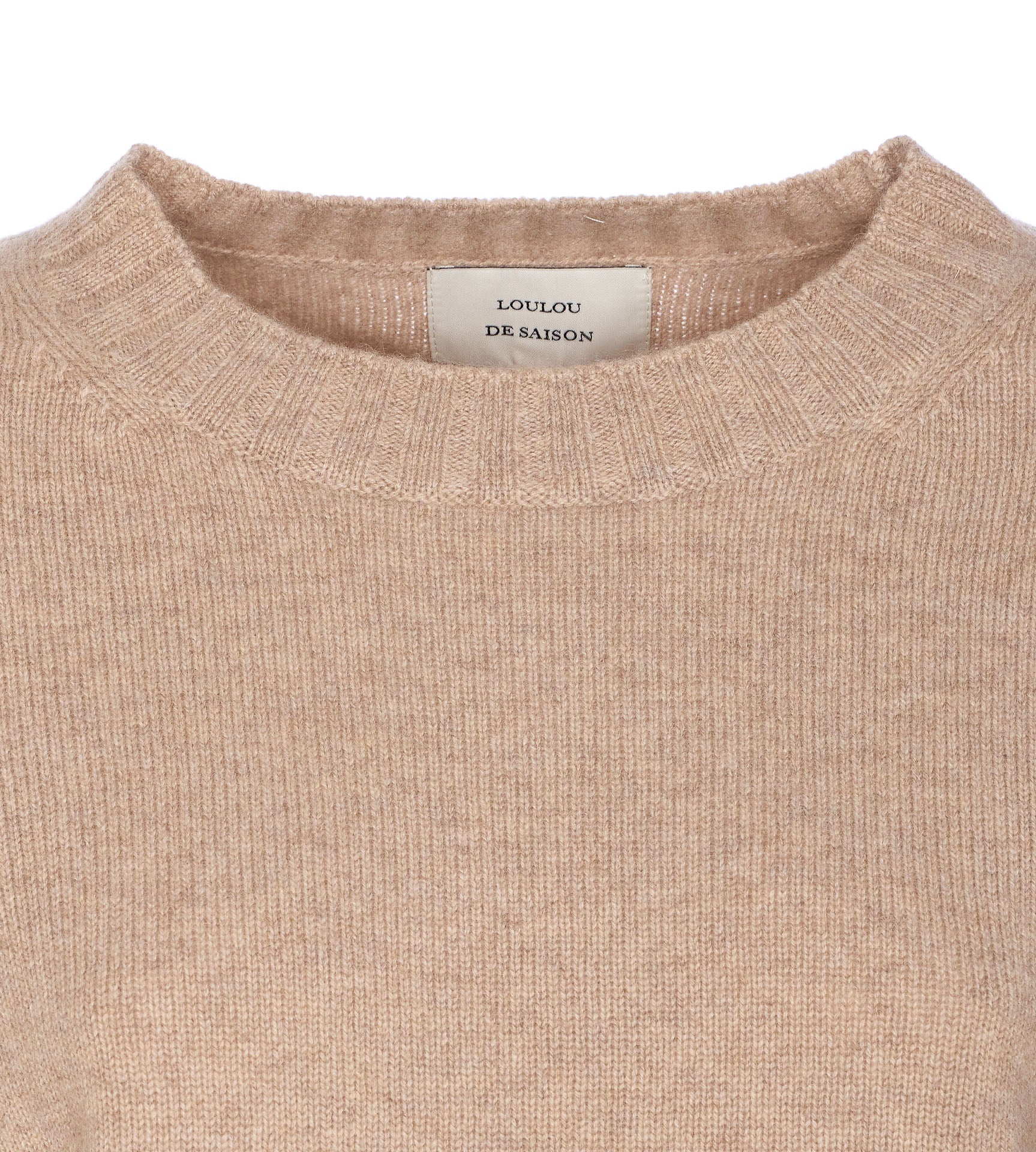 Loulou De Saison Sweaters Beige Cashmere