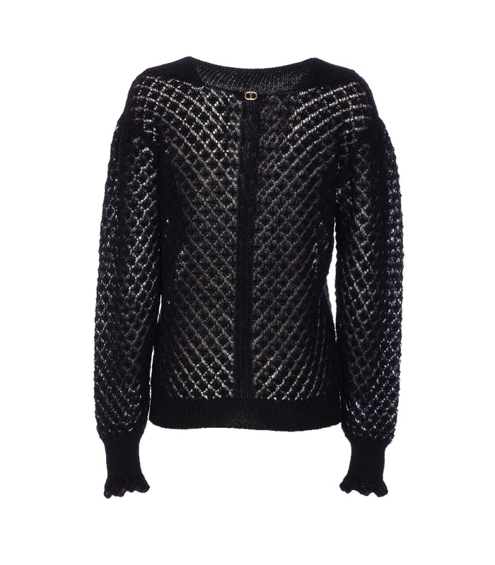 Twin-Set Sweaters Black Polyamide