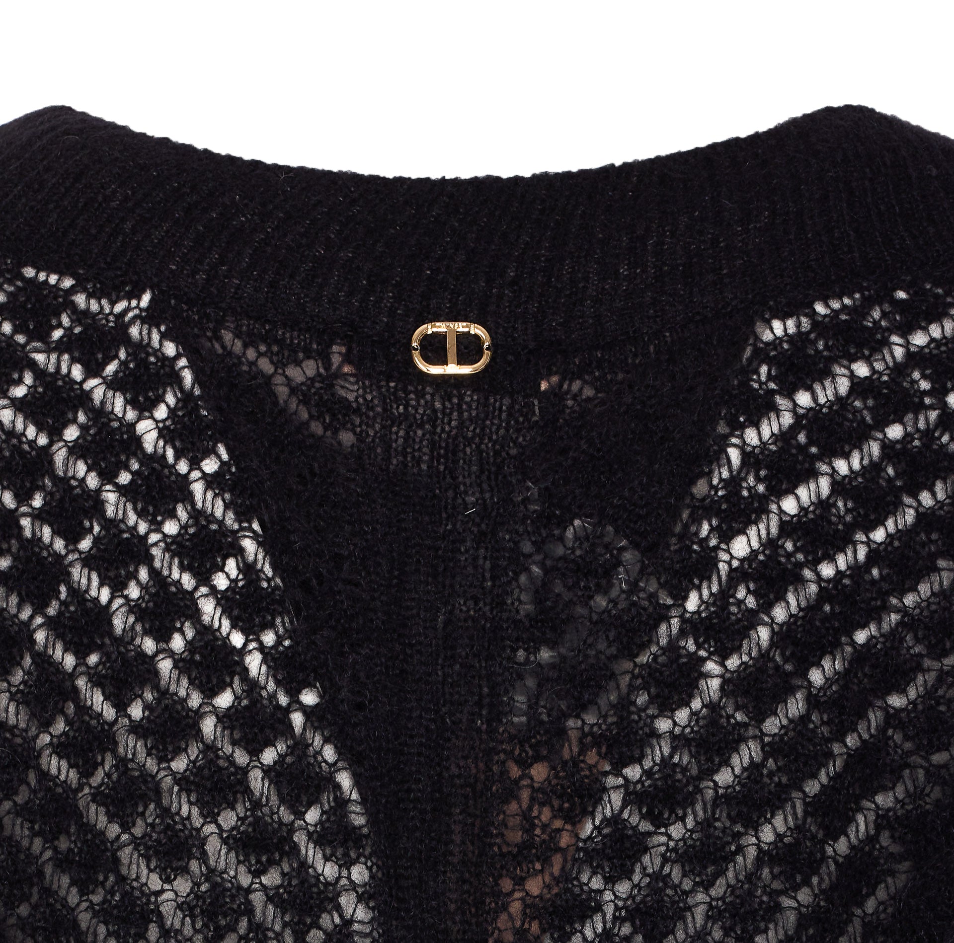Twin-Set Sweaters Black Polyamide