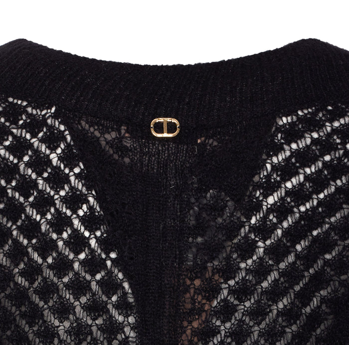 Twin-Set Sweaters Black Polyamide