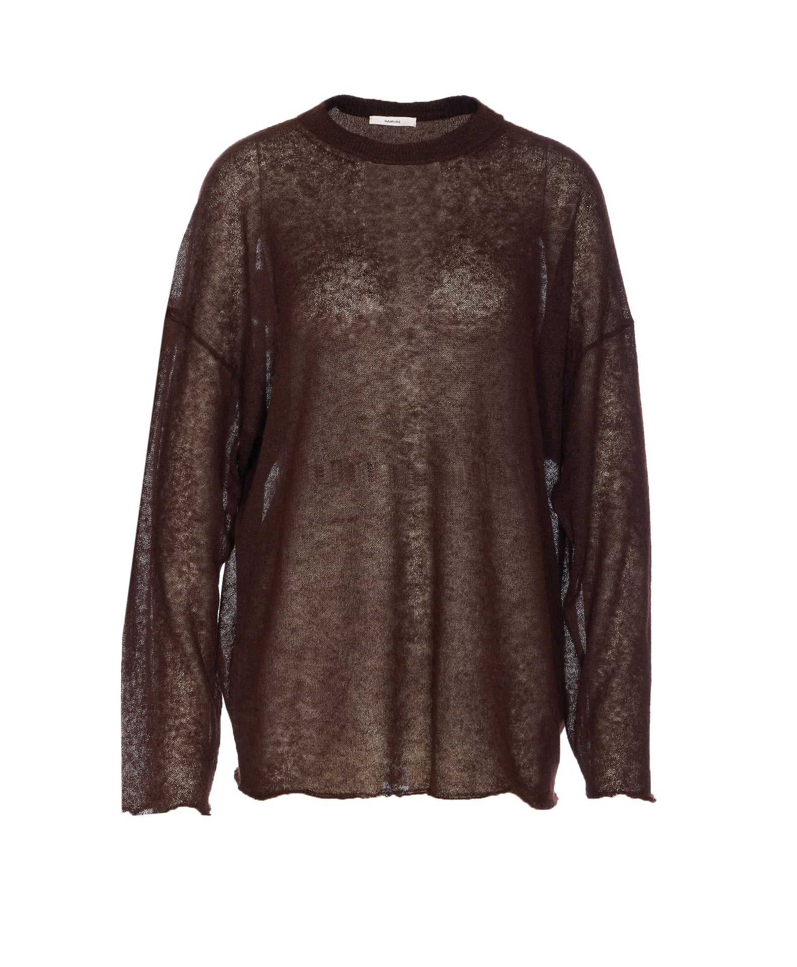 Haikure Sweaters Brown Baby Suri Alpaca