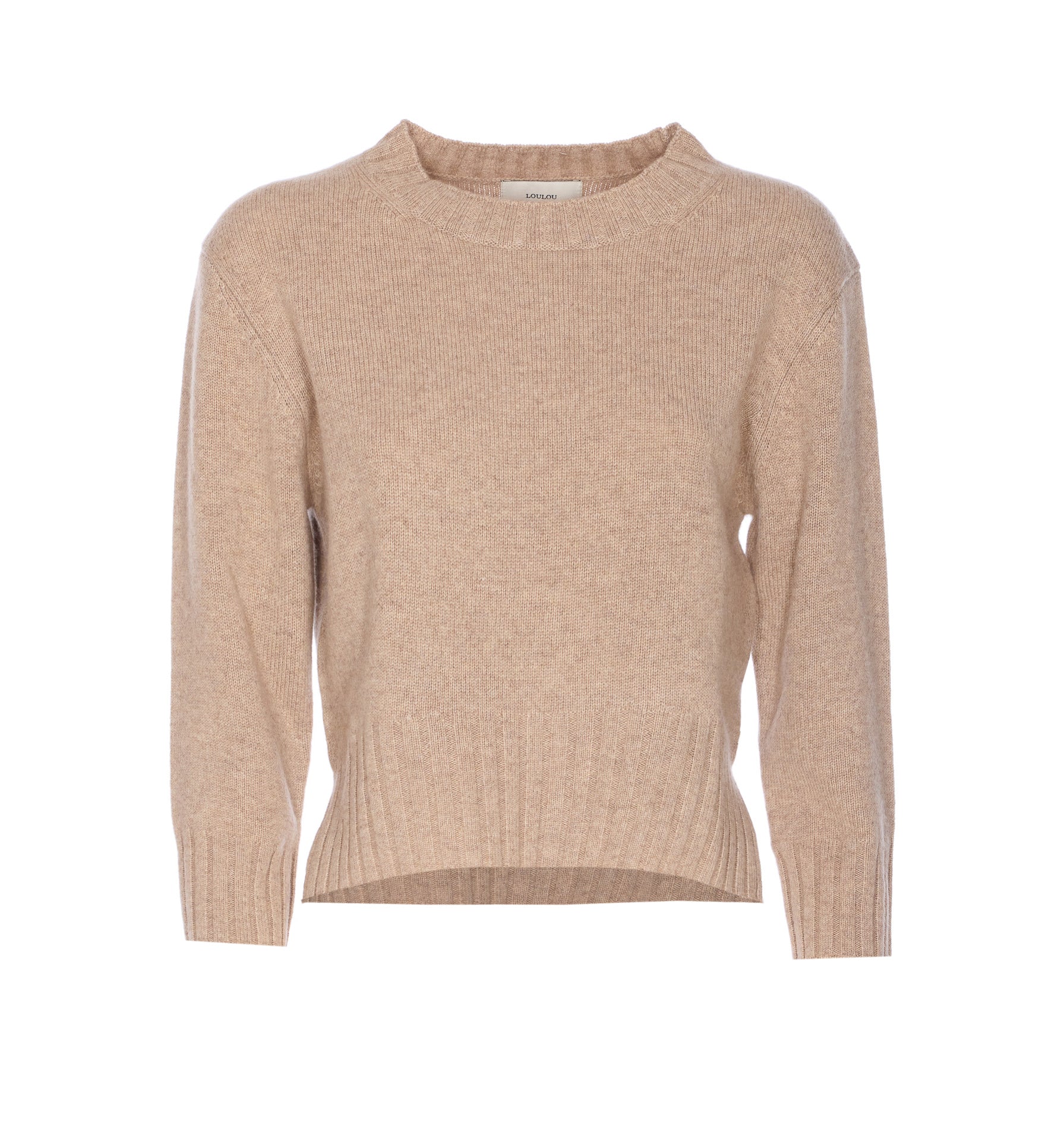 Loulou De Saison Sweaters Beige Cashmere