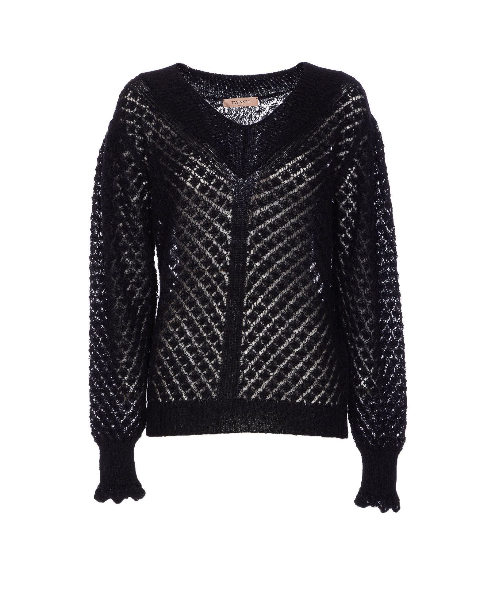 Twin-Set Sweaters Black Polyamide