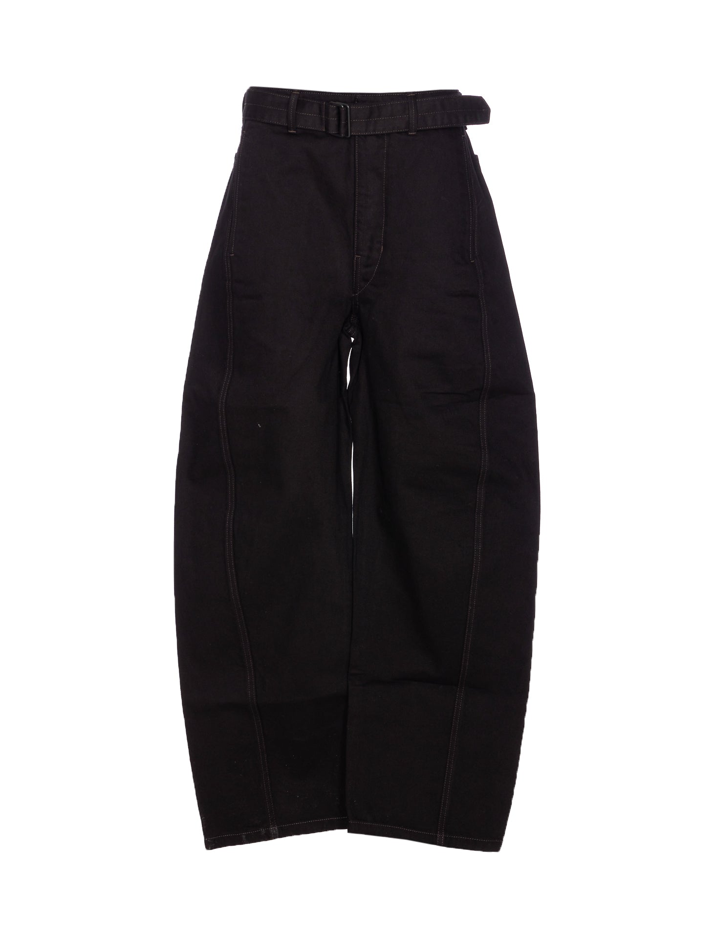 Lemaire Trousers Black Cotton