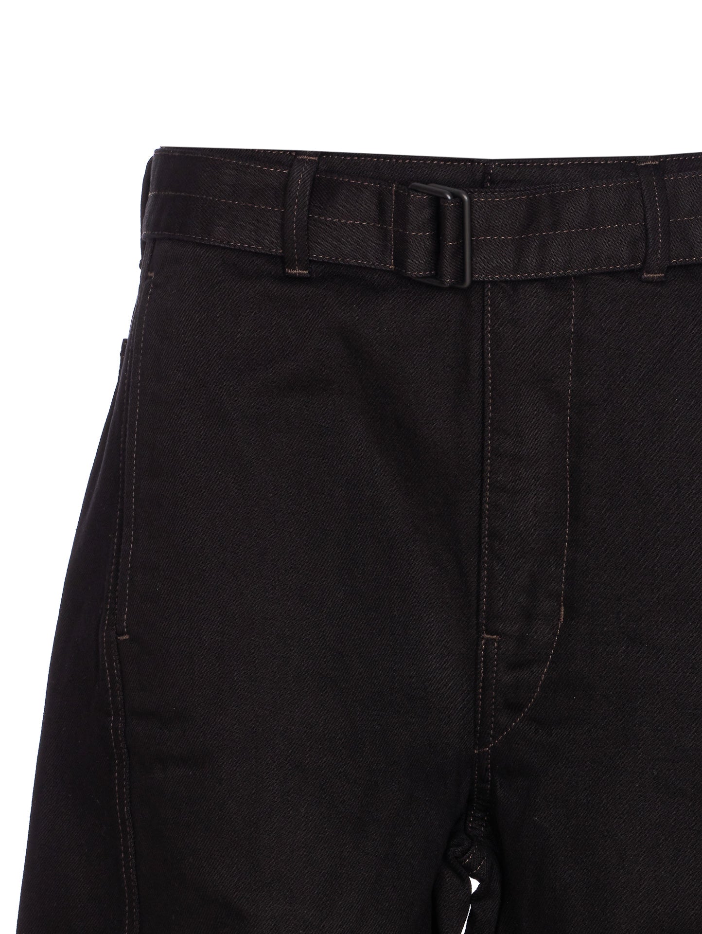 Lemaire Trousers Black Cotton