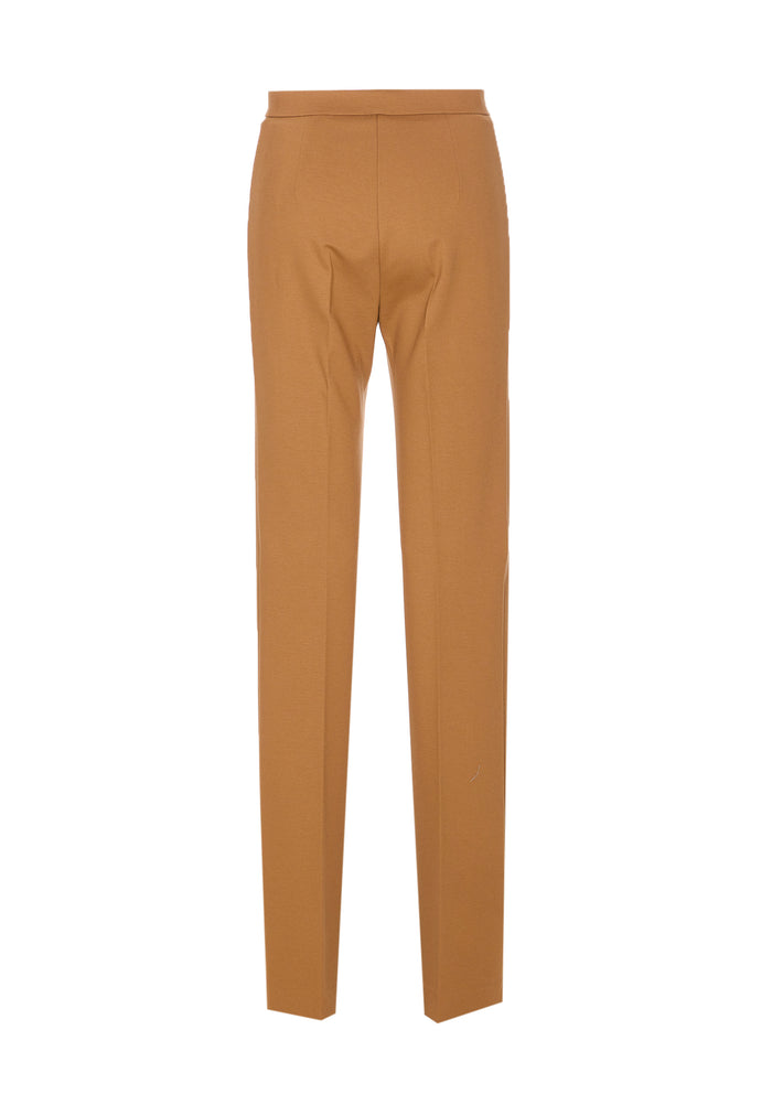 Pinko Trousers Brown Viscose