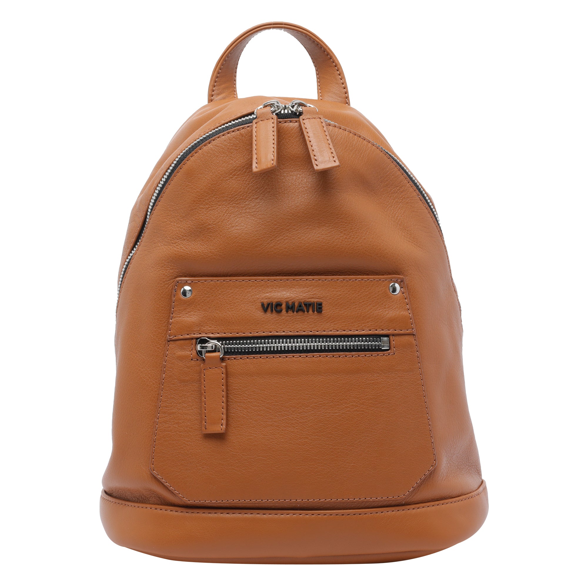 Vic Matie Bags Brown Calf Leather
