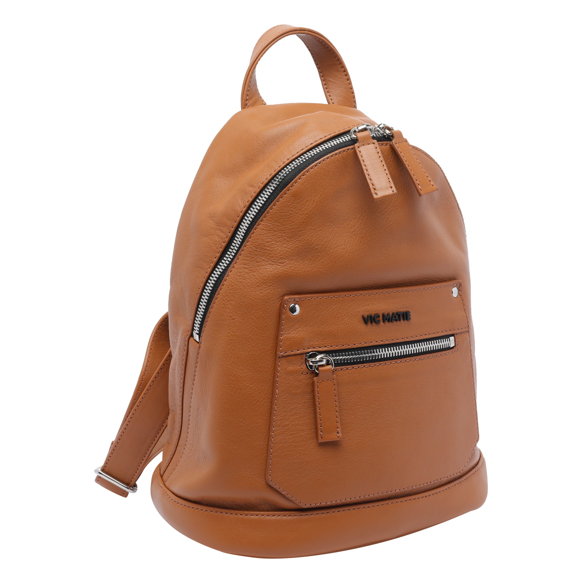 Vic Matie Bags Brown Calf Leather