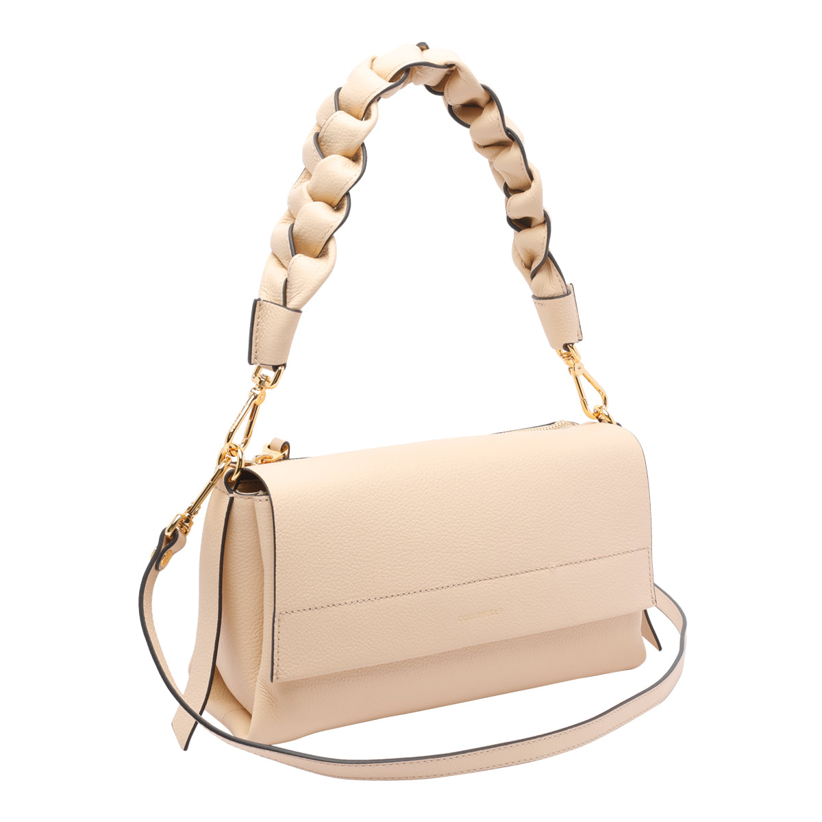 Coccinelle Bags Beige Calf Leather
