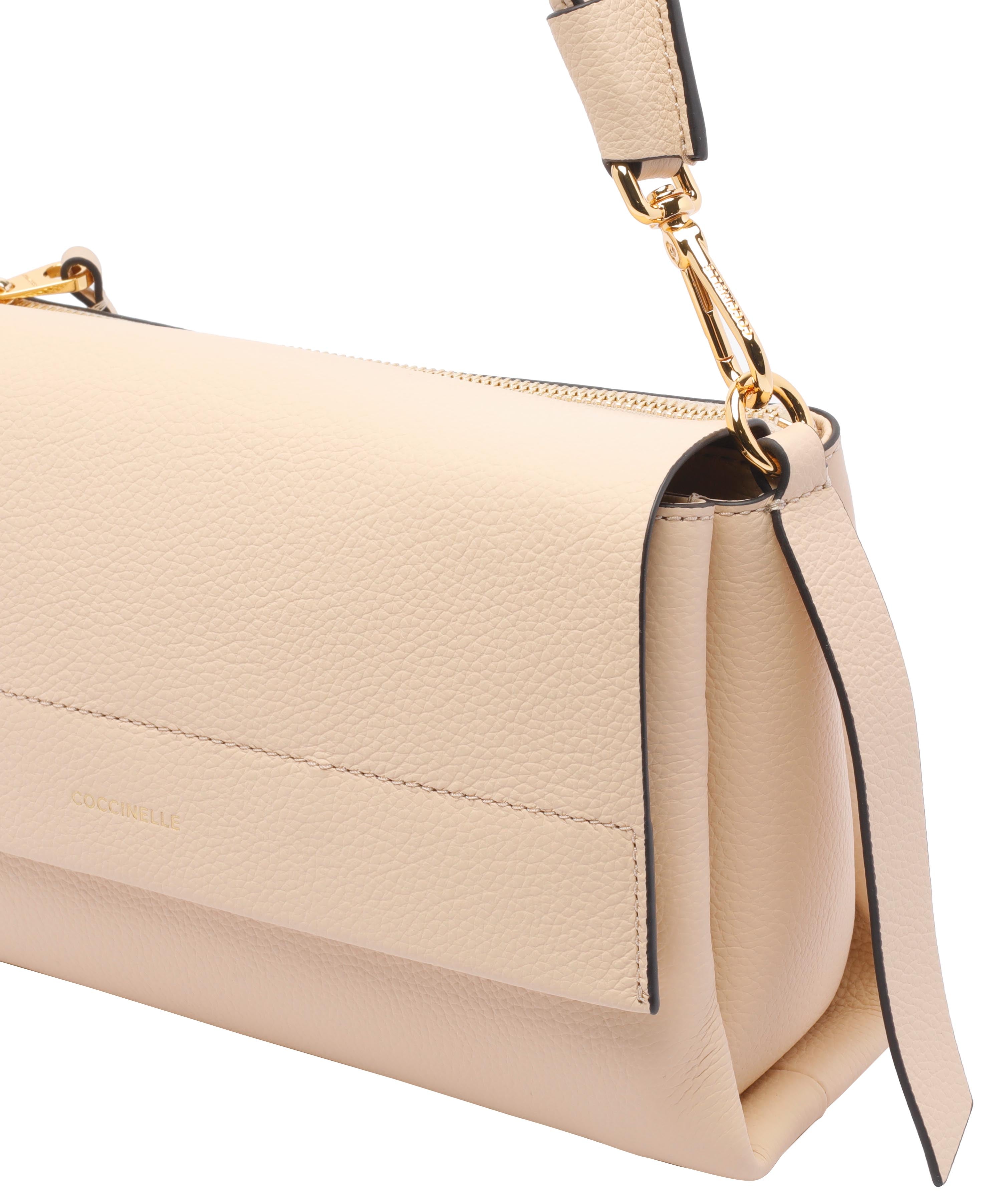 Coccinelle Bags Beige Calf Leather