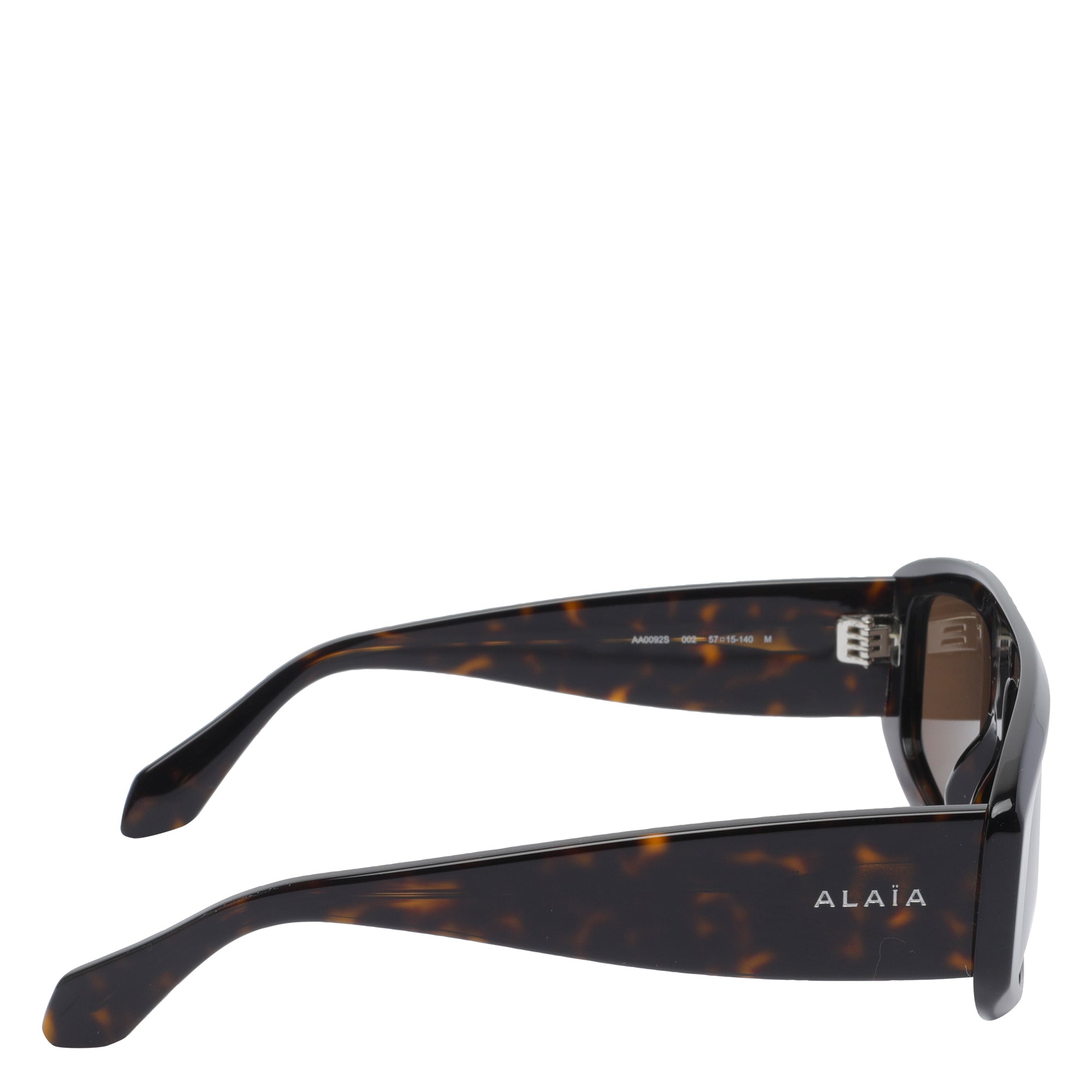 Alaia Sunglasses Brown Glass Acetate