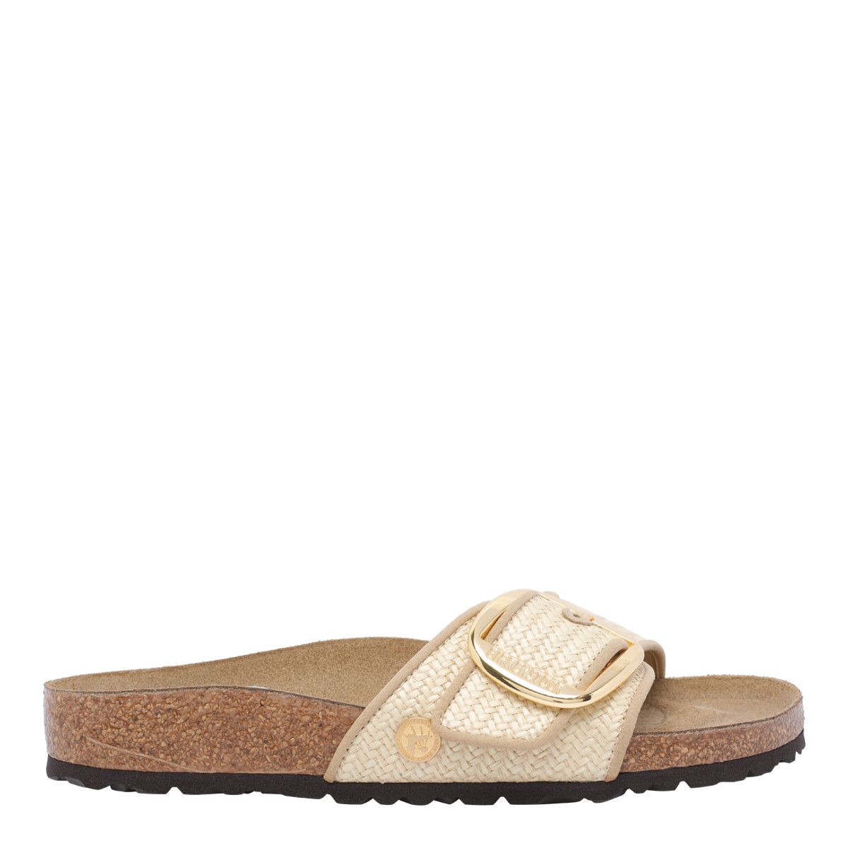 Birkenstock Sandals Beige Fabric/rubber Sole