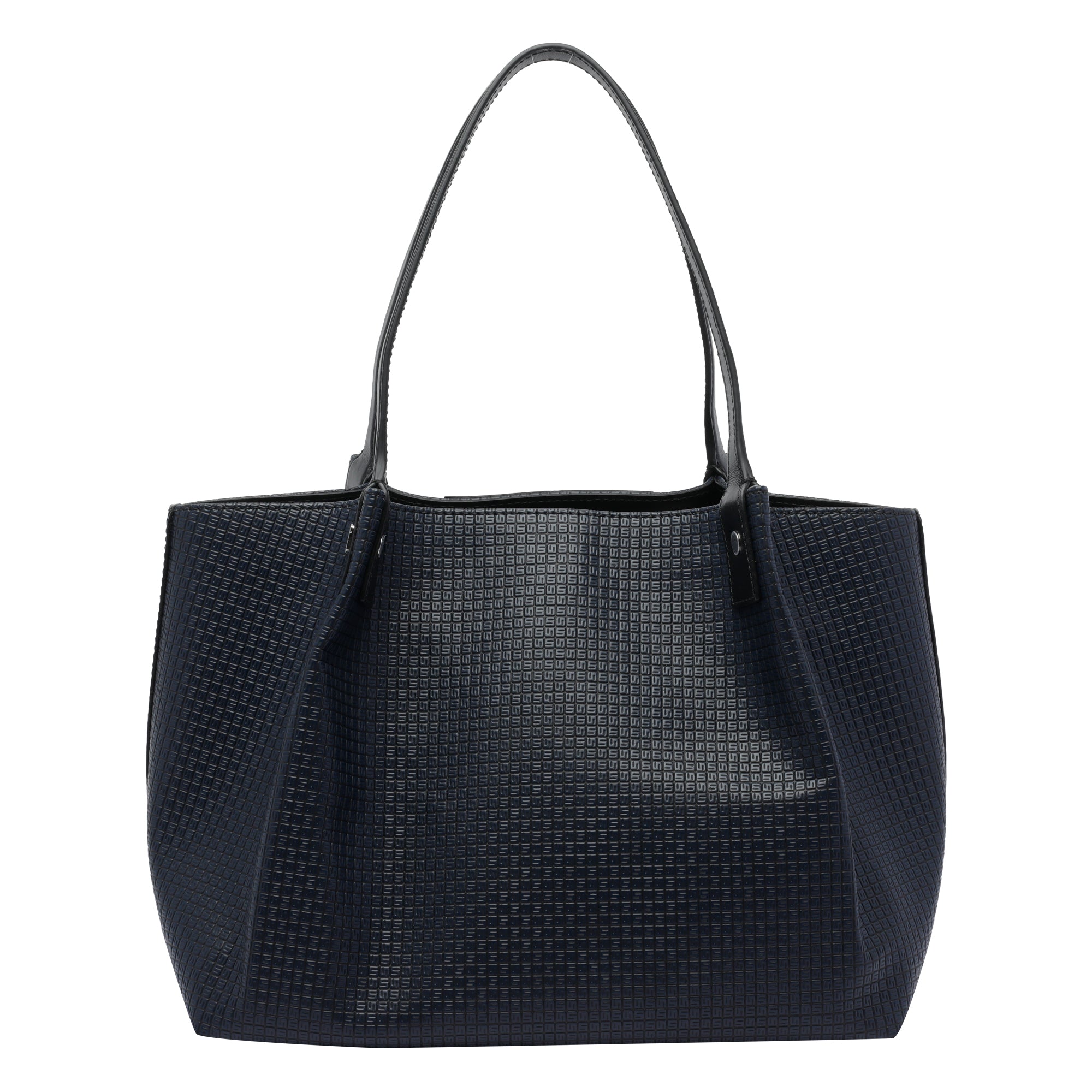Serapian Bags Blue Canvas Resinato