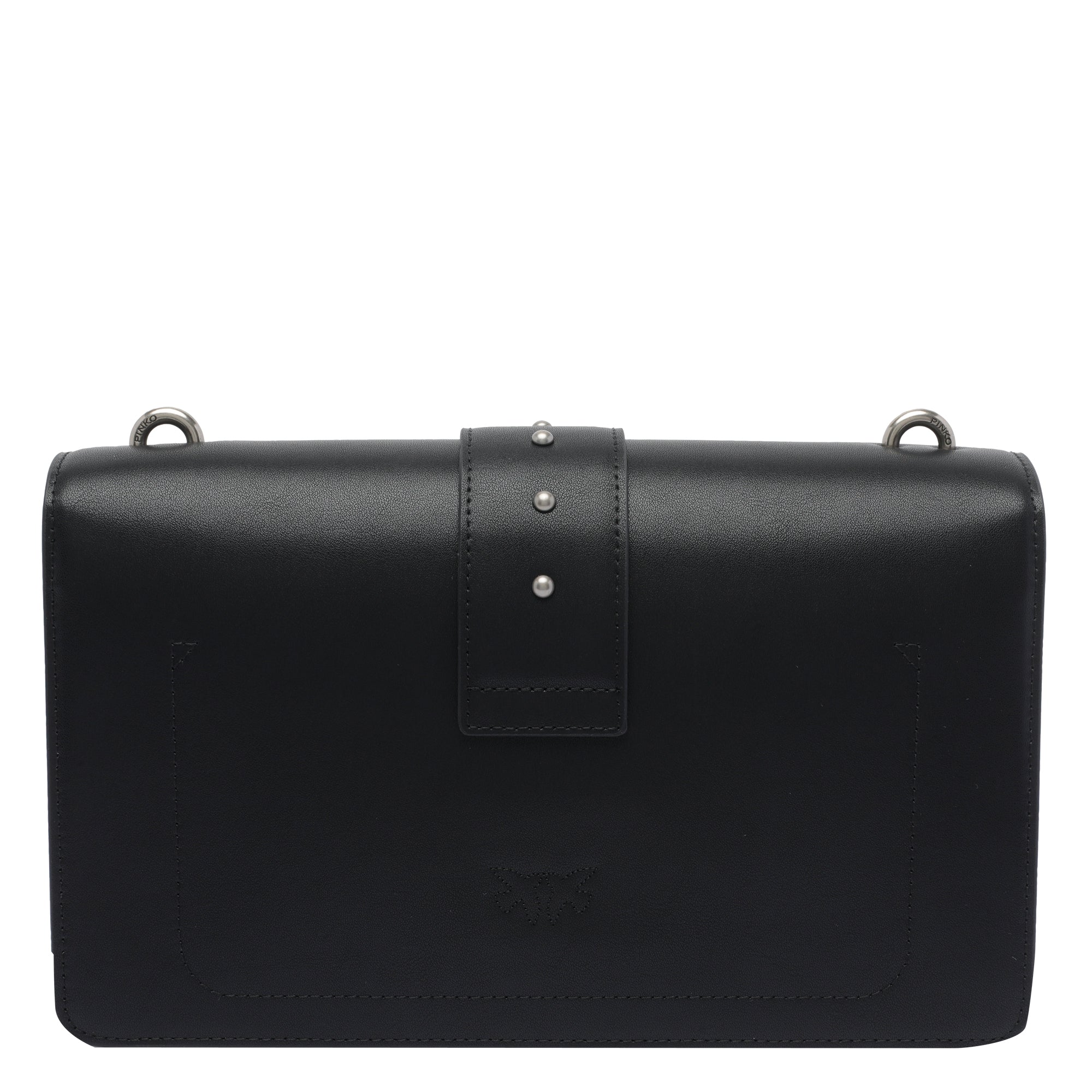 Pinko Bags Black Calf Leather