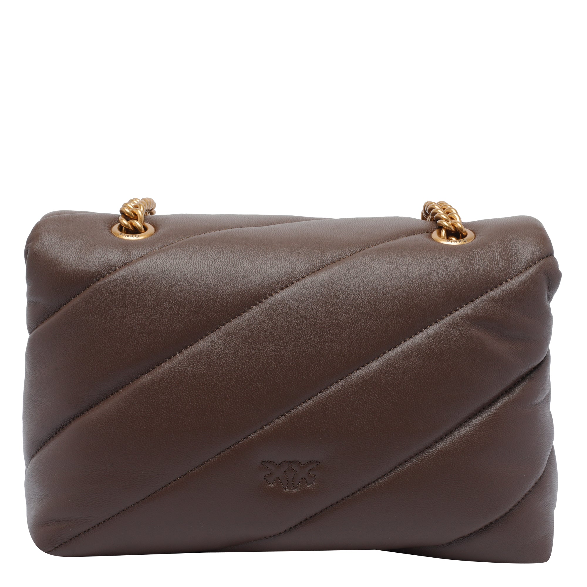 Pinko Bags Brown Sheep Leather