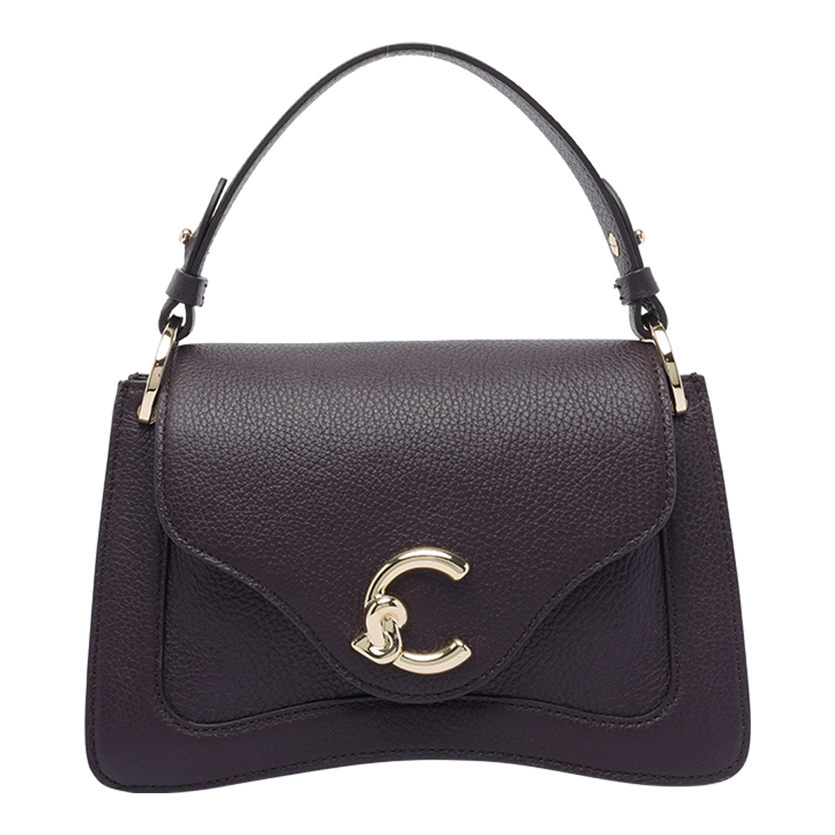 Coccinelle Bags Purple Calf Leather