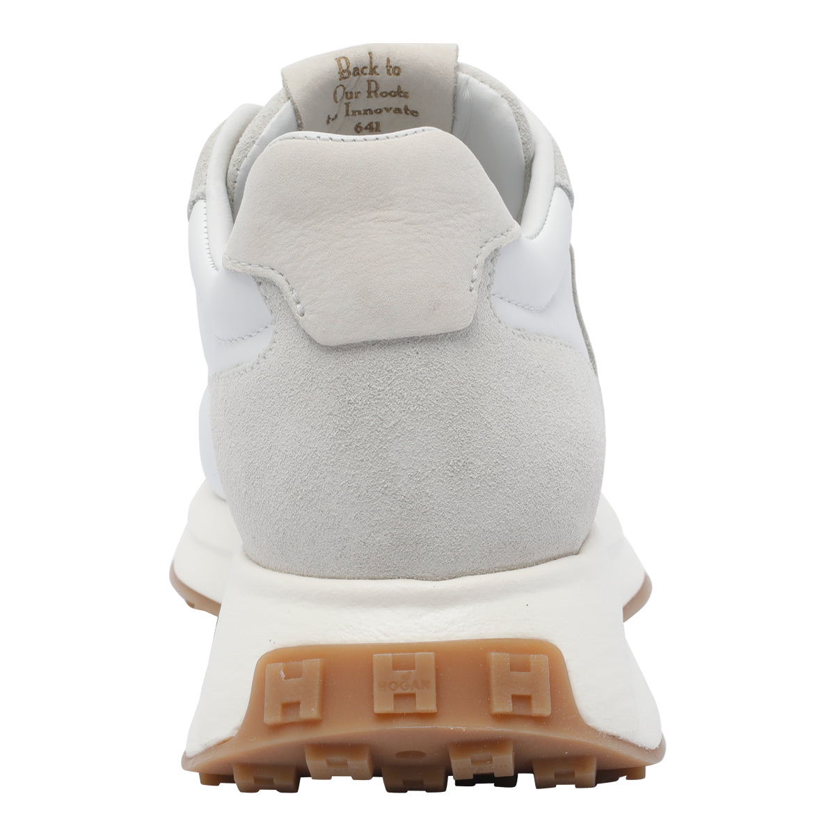 Hogan Sneakers White Calf Leather/ Rubber Sole