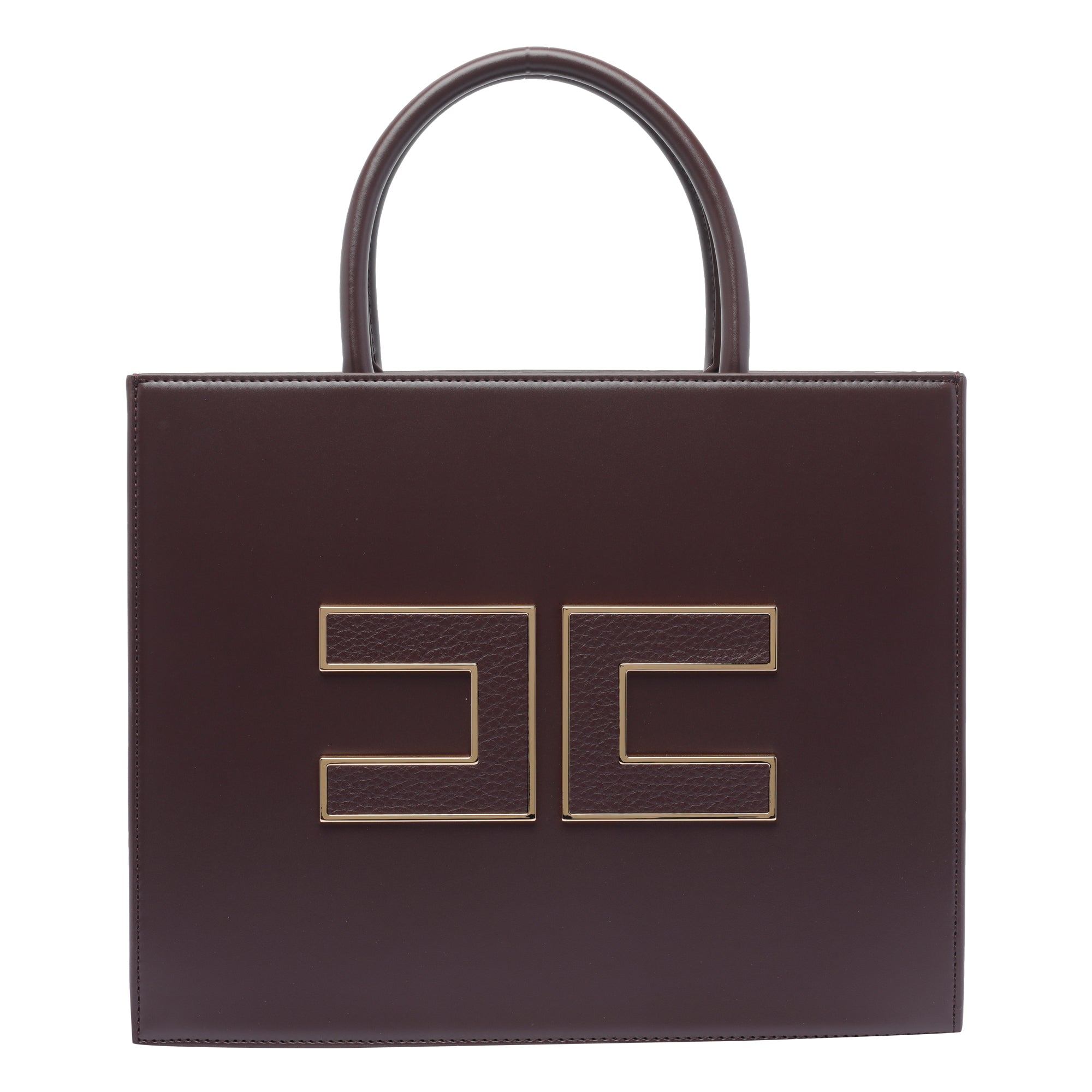 Elisabetta Franchi Bags Purple Polyester Polyurethane Cotton