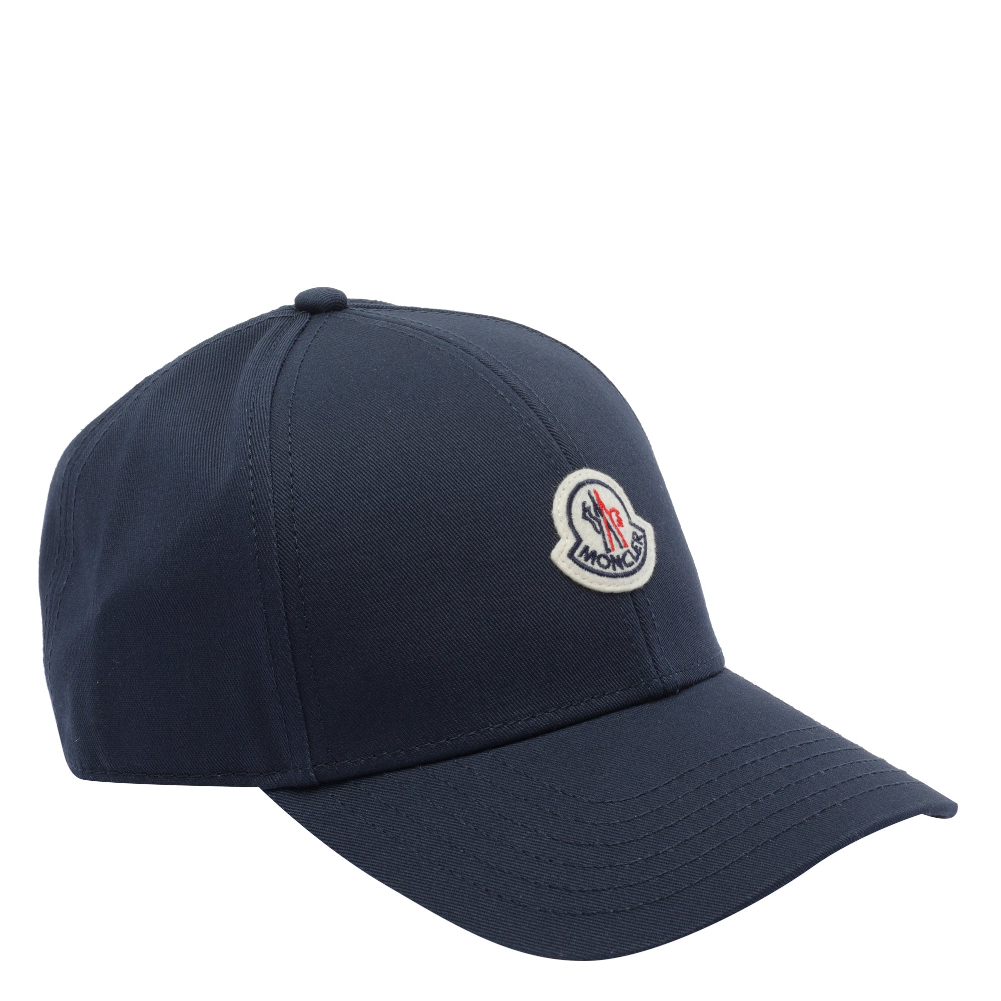 Moncler Hats Blue Cotton