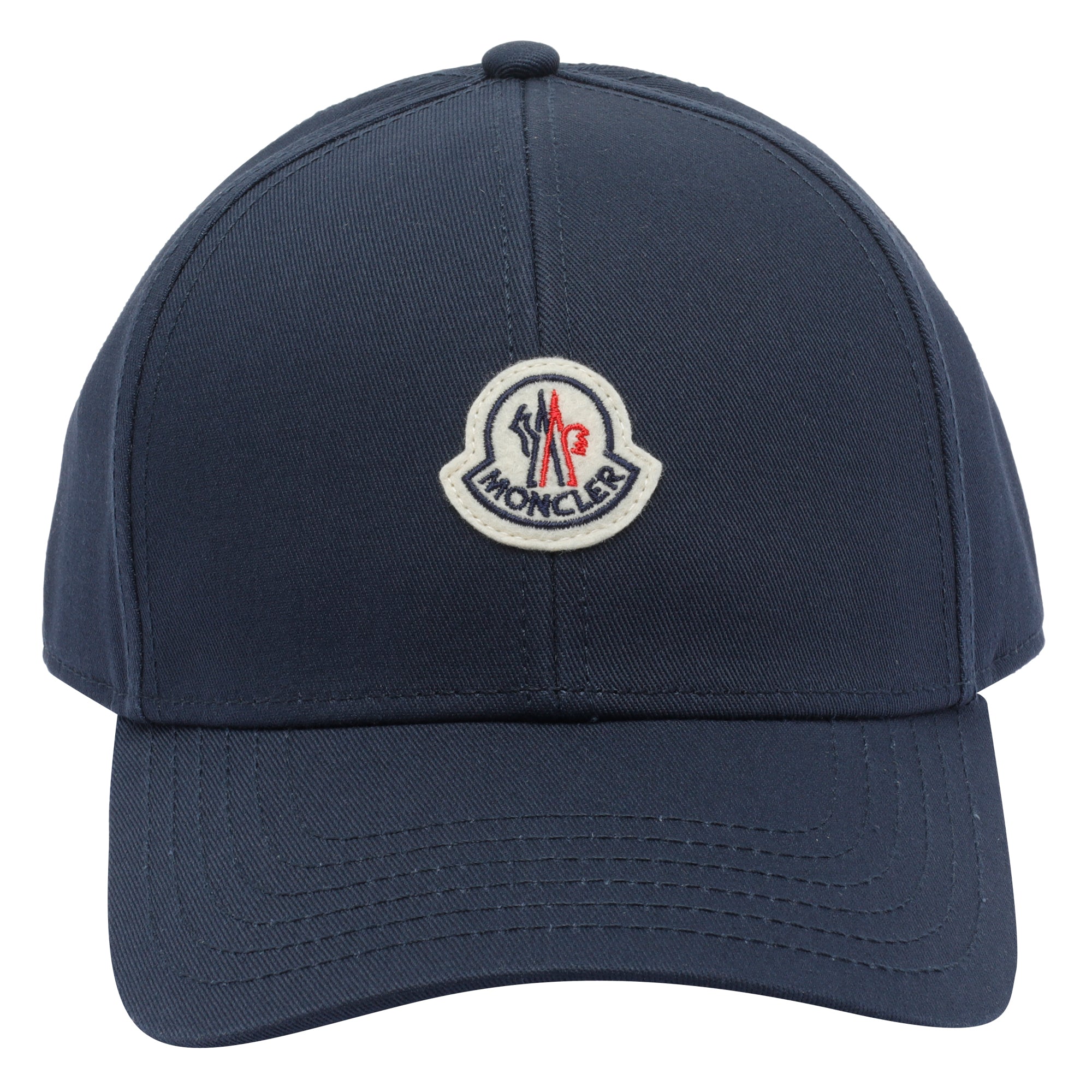 Moncler Hats Blue Cotton