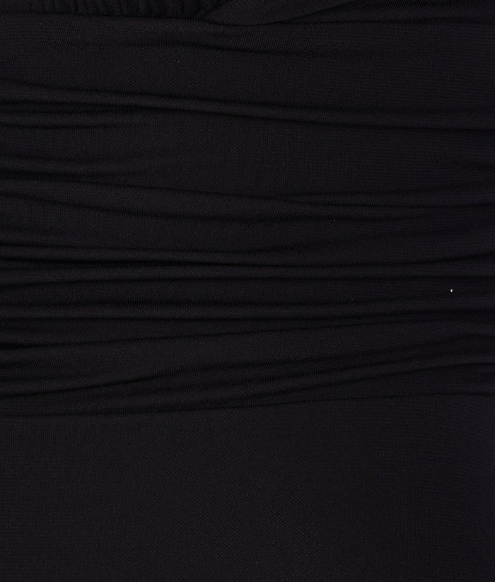 Elisabetta Franchi Top Black Viscose