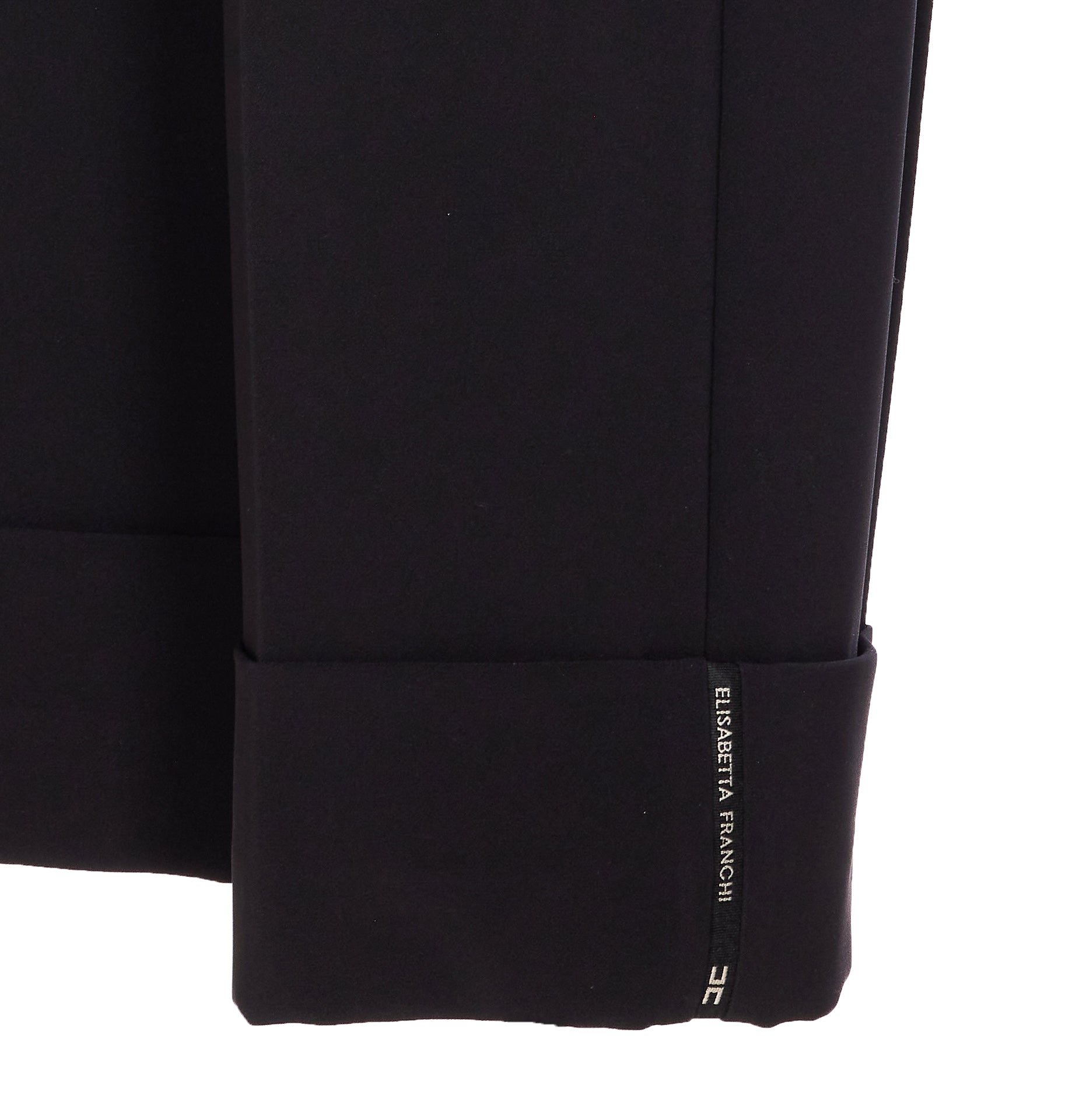 Elisabetta Franchi Trousers Black Polyester