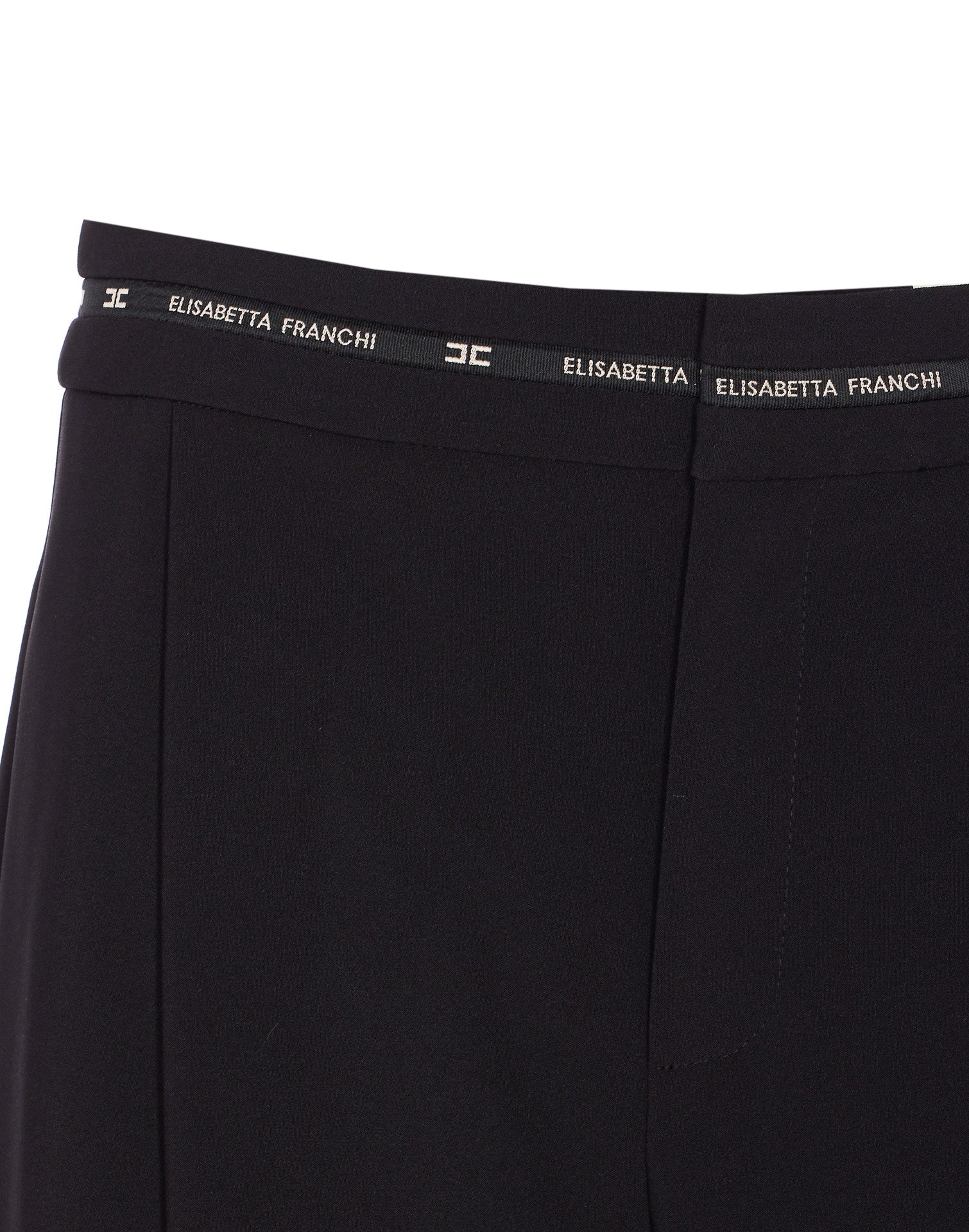 Elisabetta Franchi Trousers Black Polyester