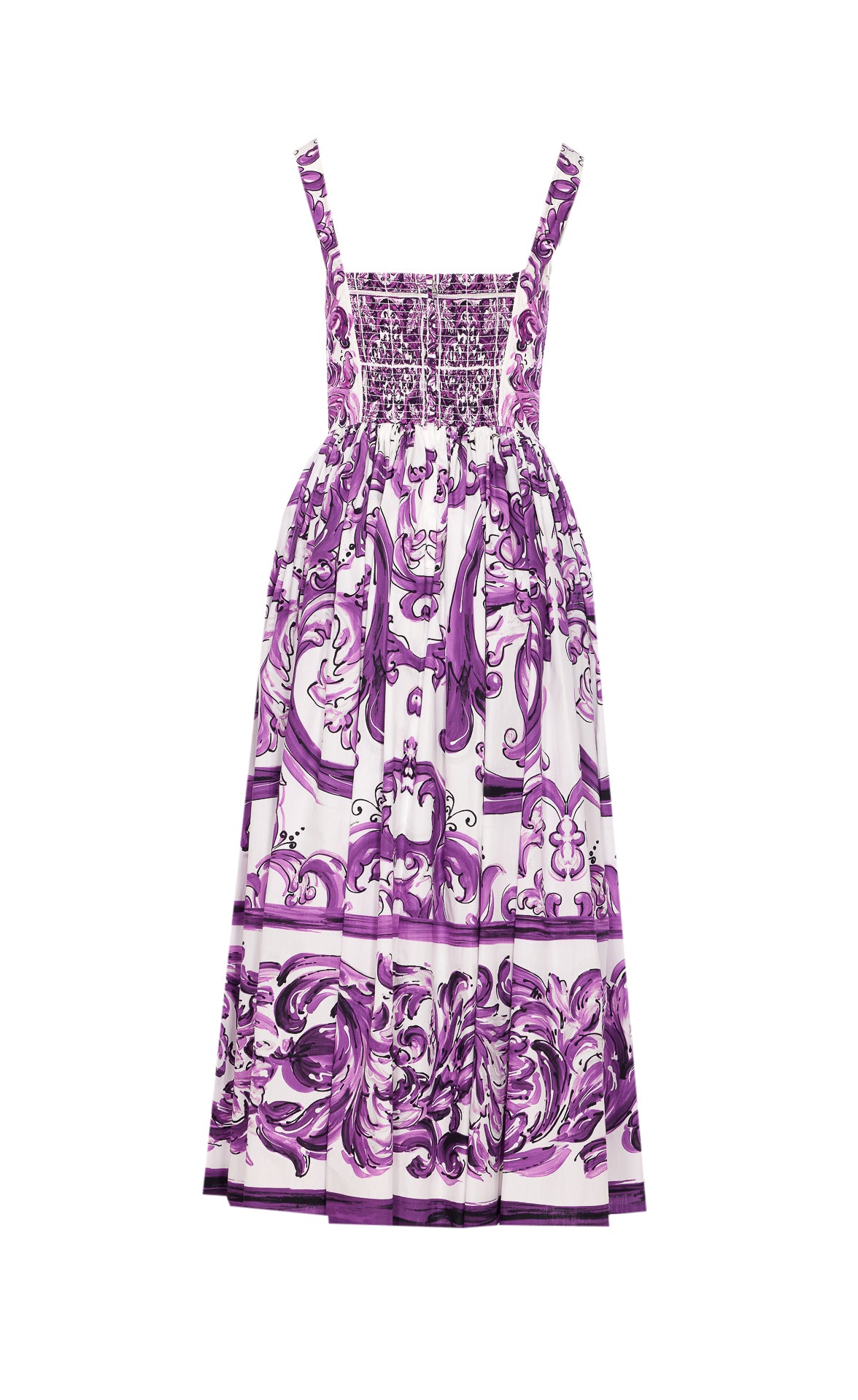 Dolce & Gabbana Dresses Purple Cotton