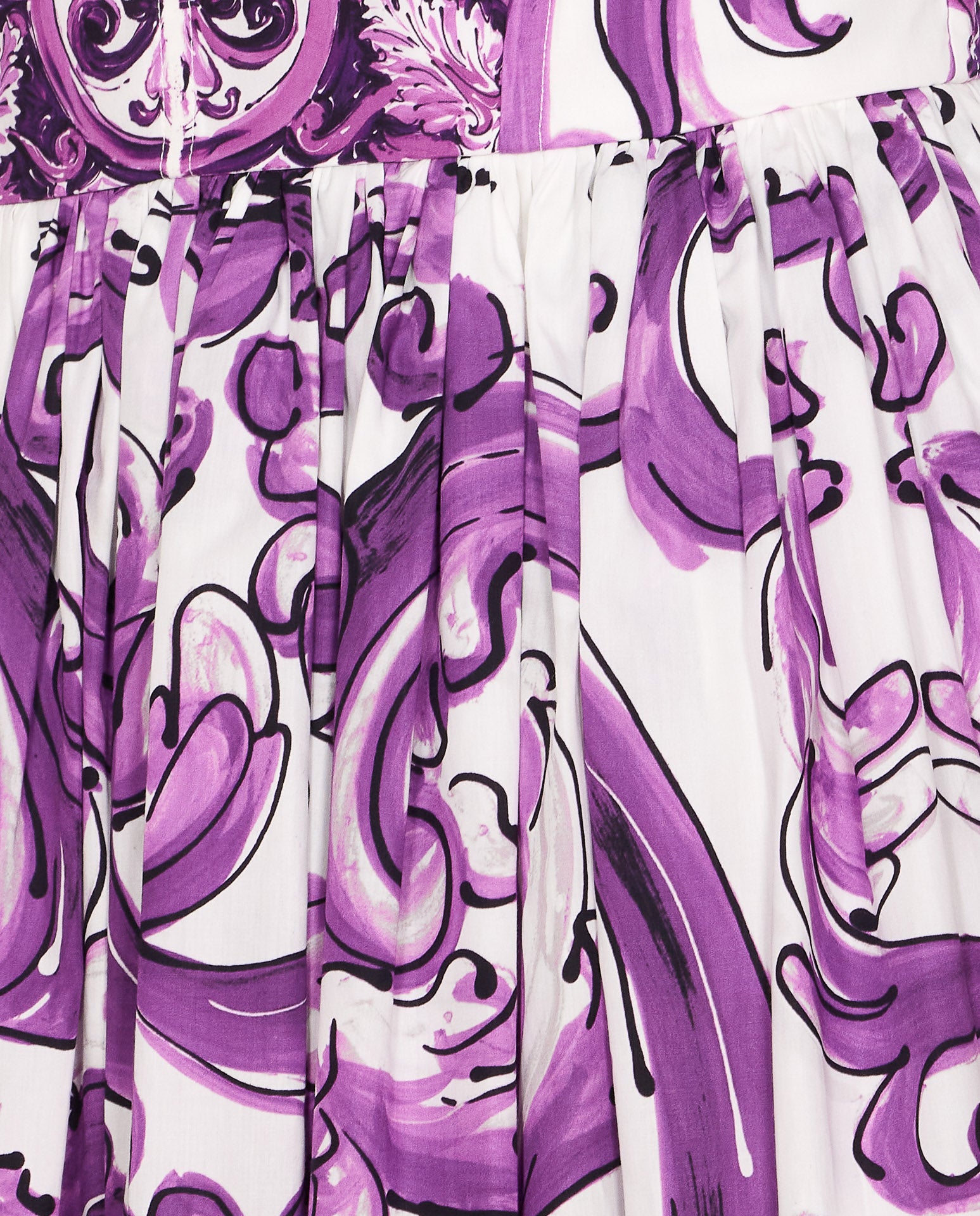 Dolce & Gabbana Dresses Purple Cotton