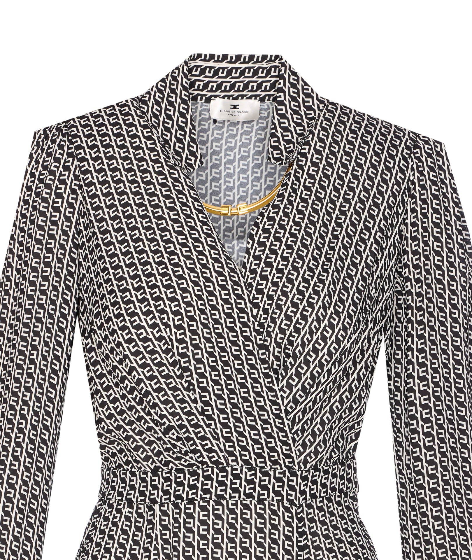 Elisabetta Franchi Dresses Black Viscose