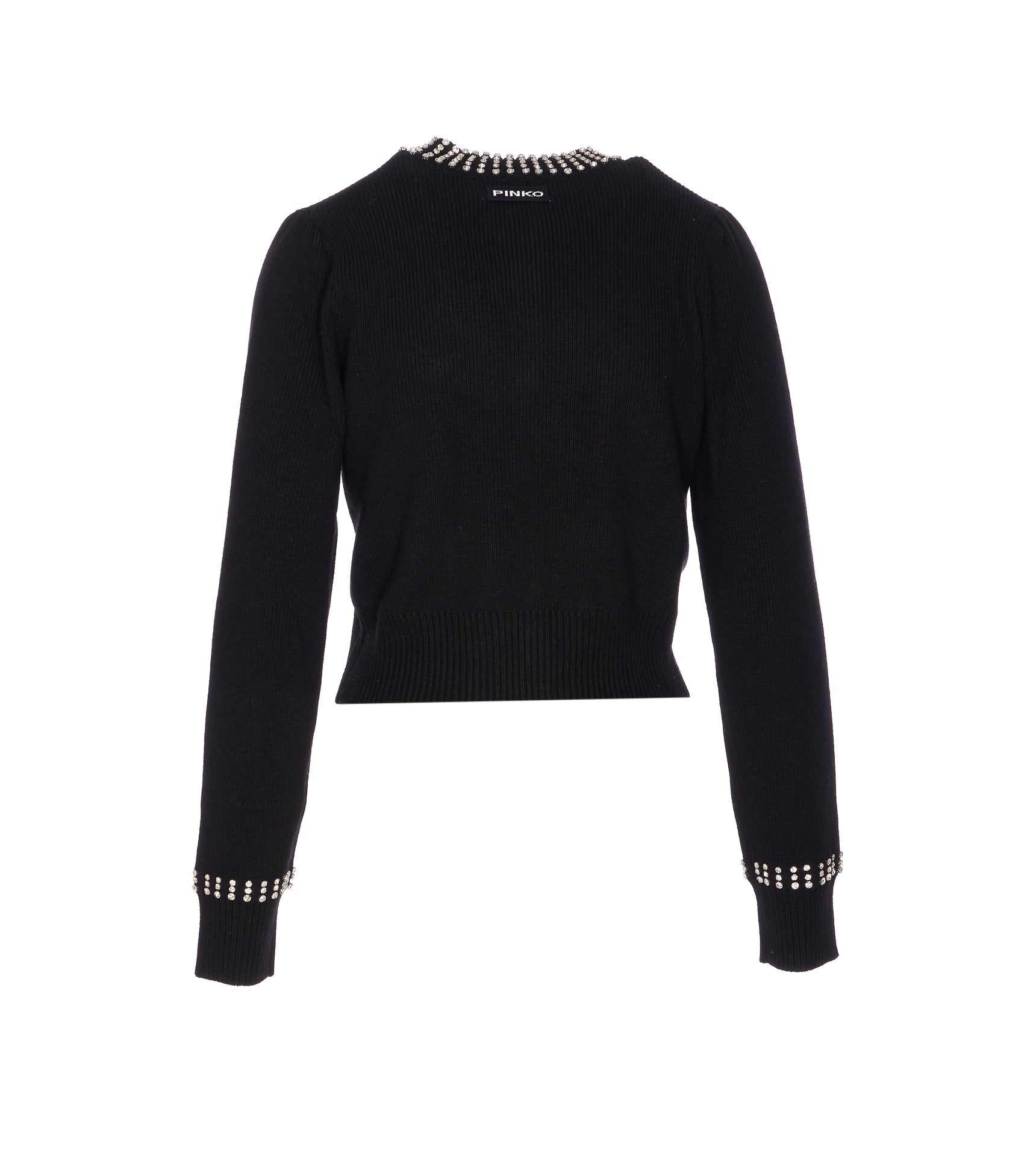 Pinko Sweaters Black Nylon