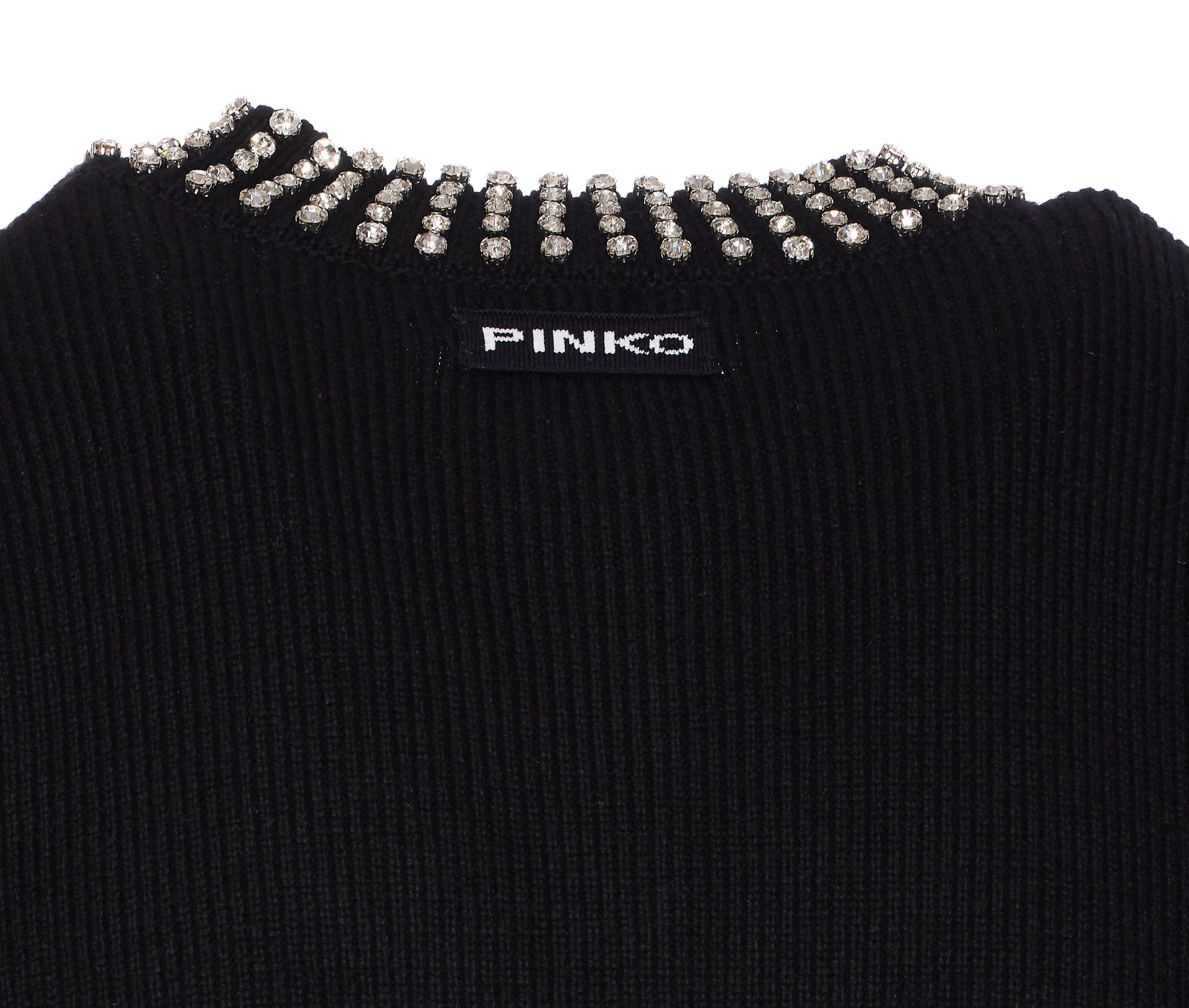 Pinko Sweaters Black Nylon
