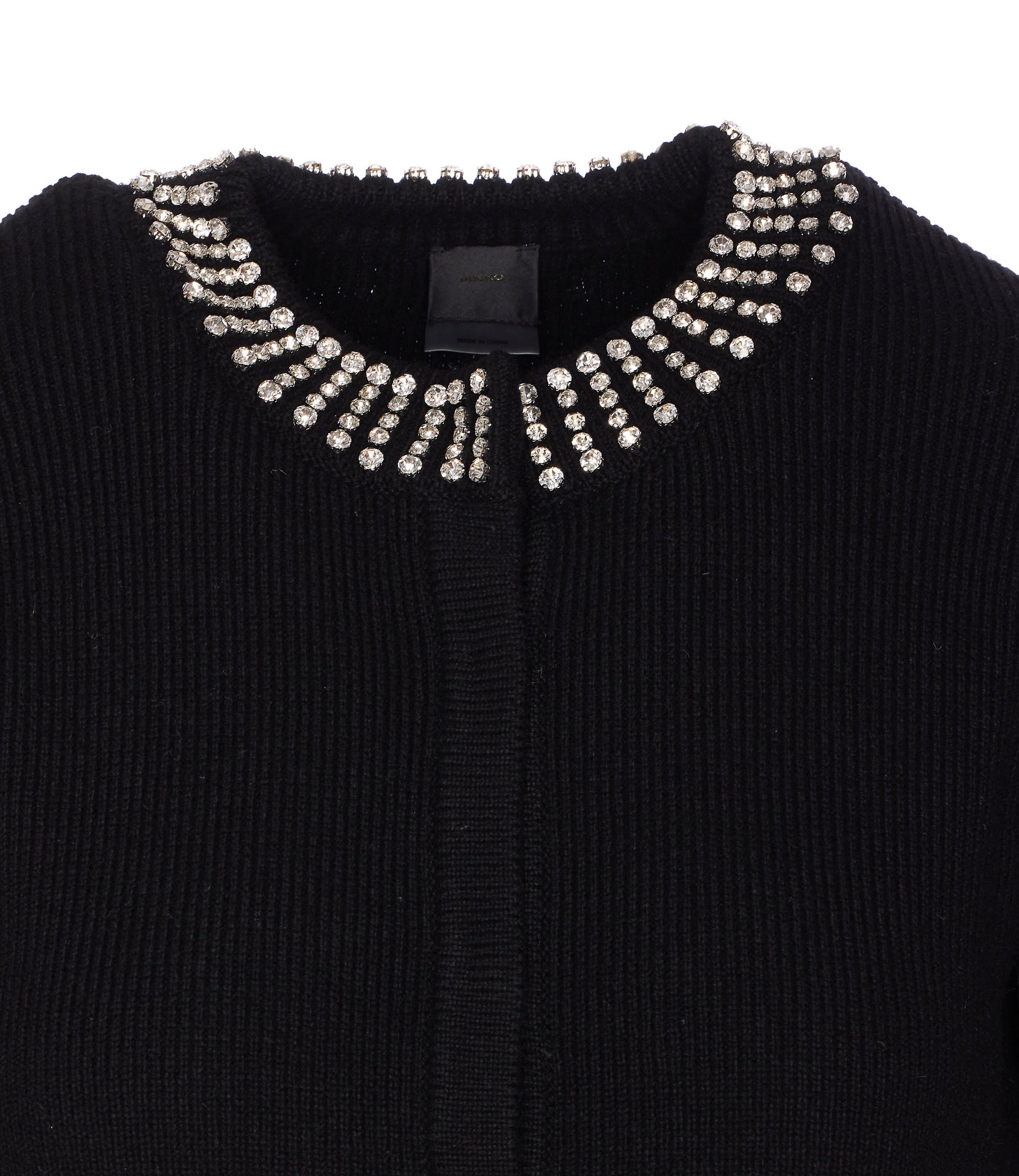 Pinko Sweaters Black Nylon