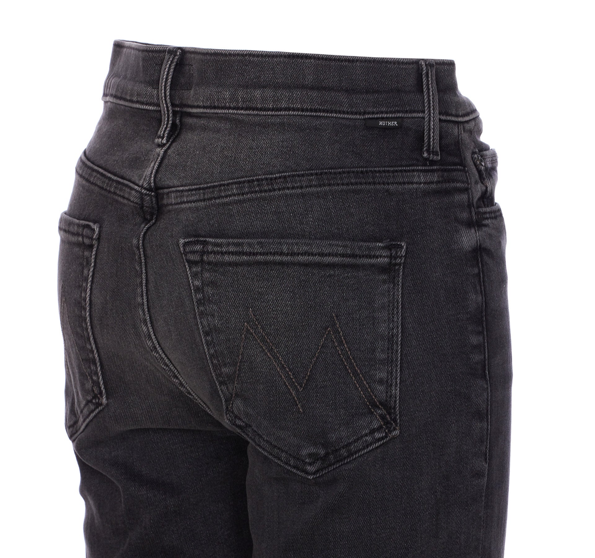 Mother Jeans Black Cotton