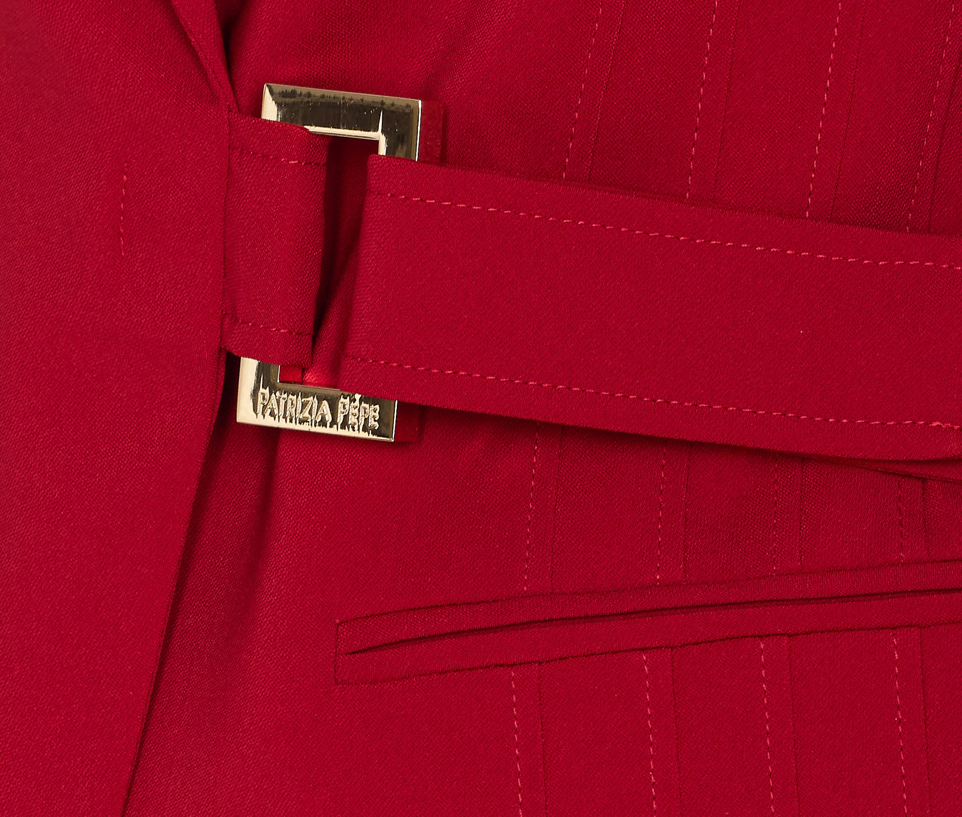 Patrizia Pepe Jackets Red Polyester