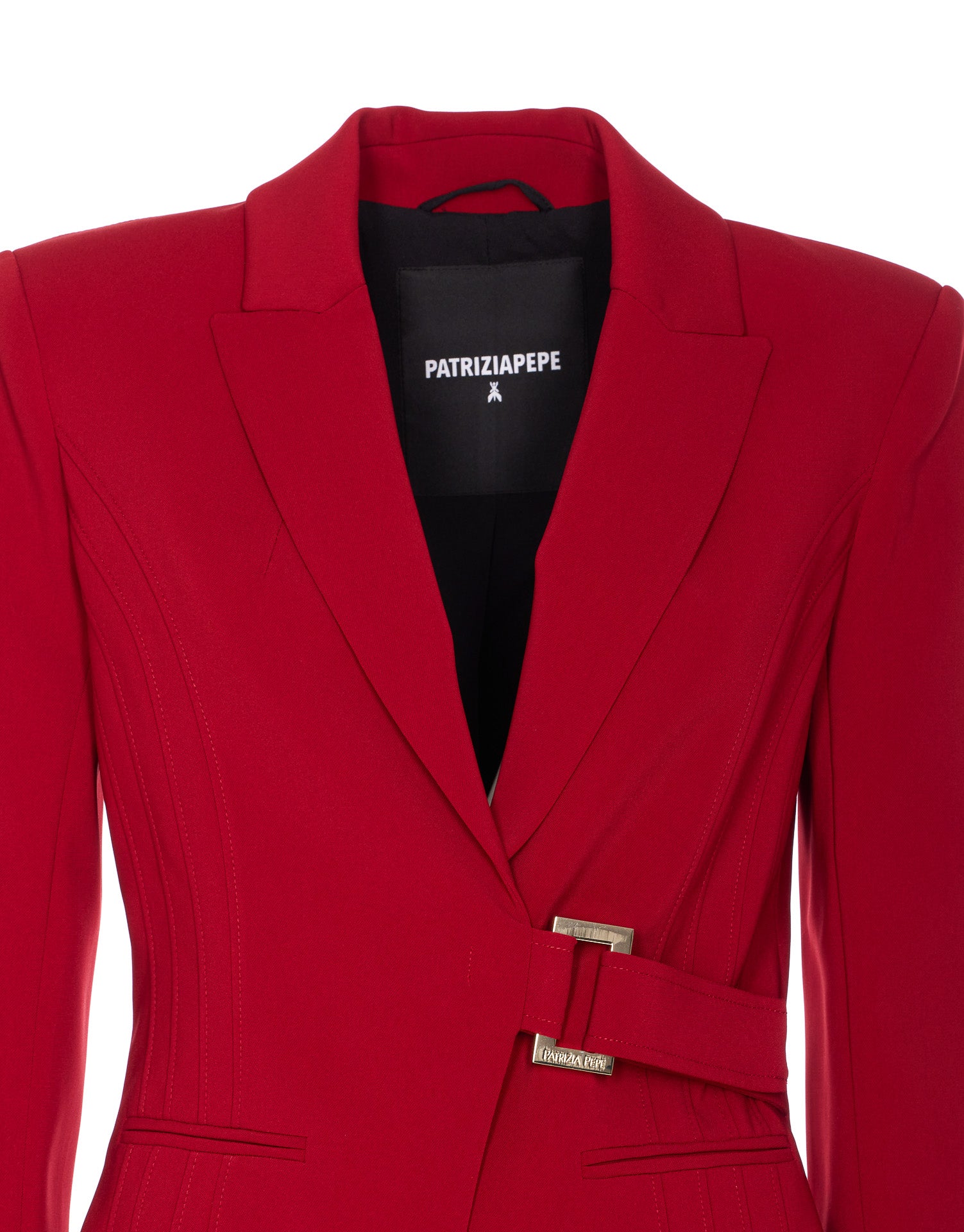 Patrizia Pepe Jackets Red Polyester