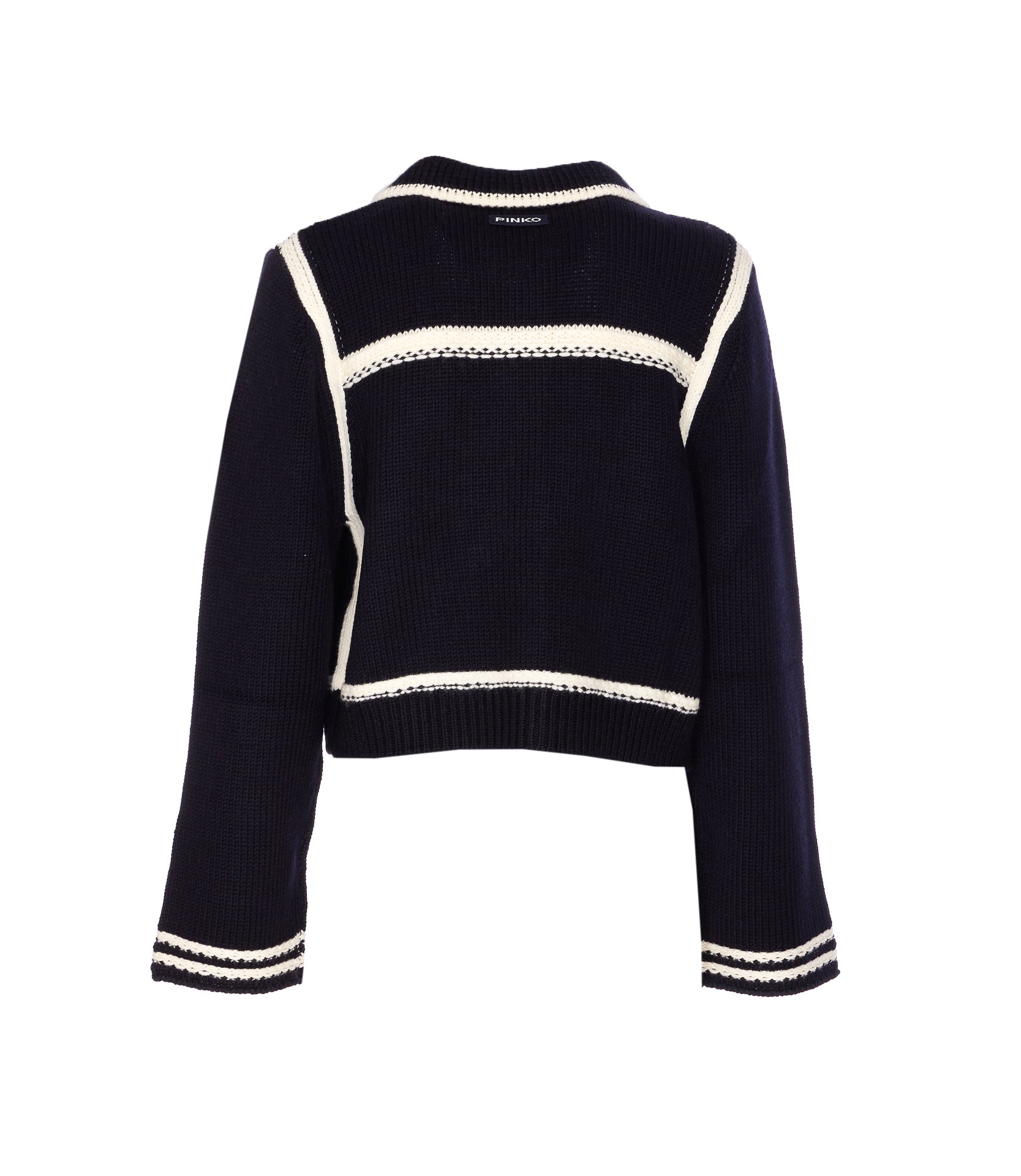 Pinko Sweaters Black Wool