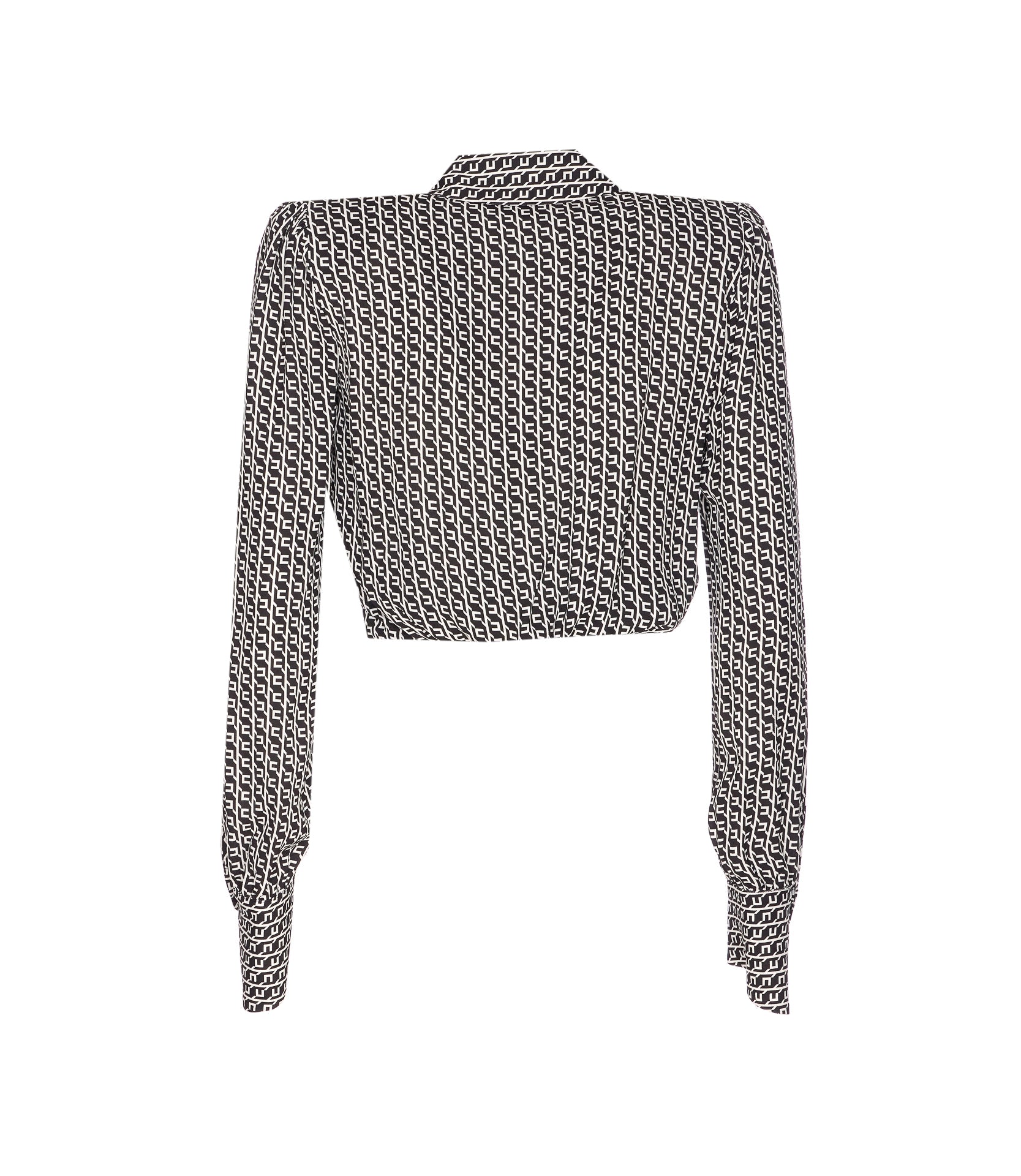 Elisabetta Franchi Shirts Black Viscose