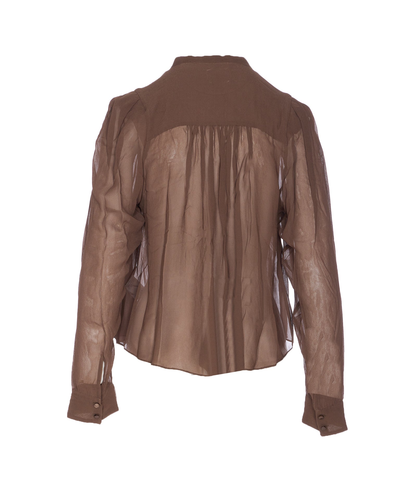 Isabel Marant Etoile Shirts Brown Viscose