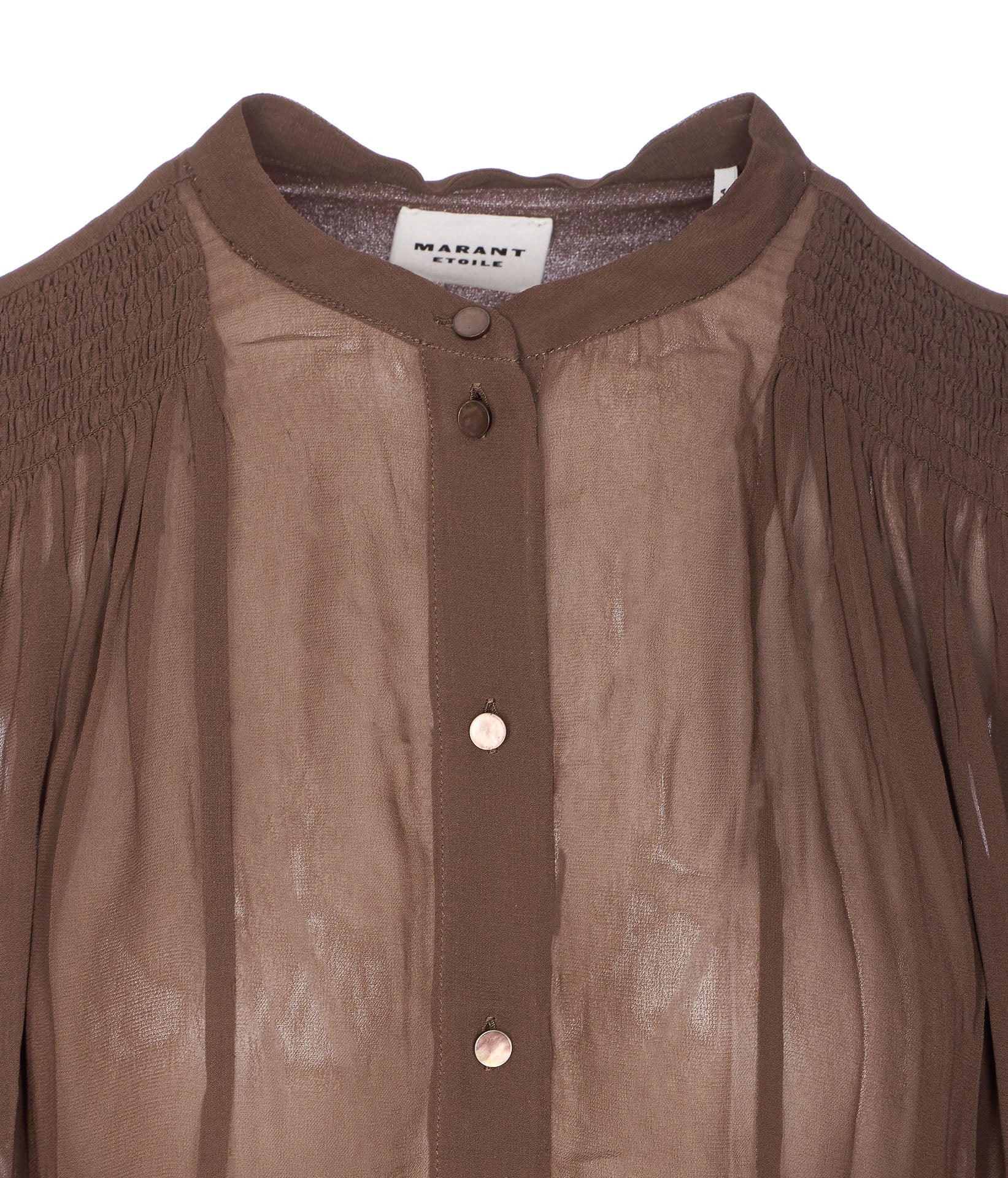 Isabel Marant Etoile Shirts Brown Viscose